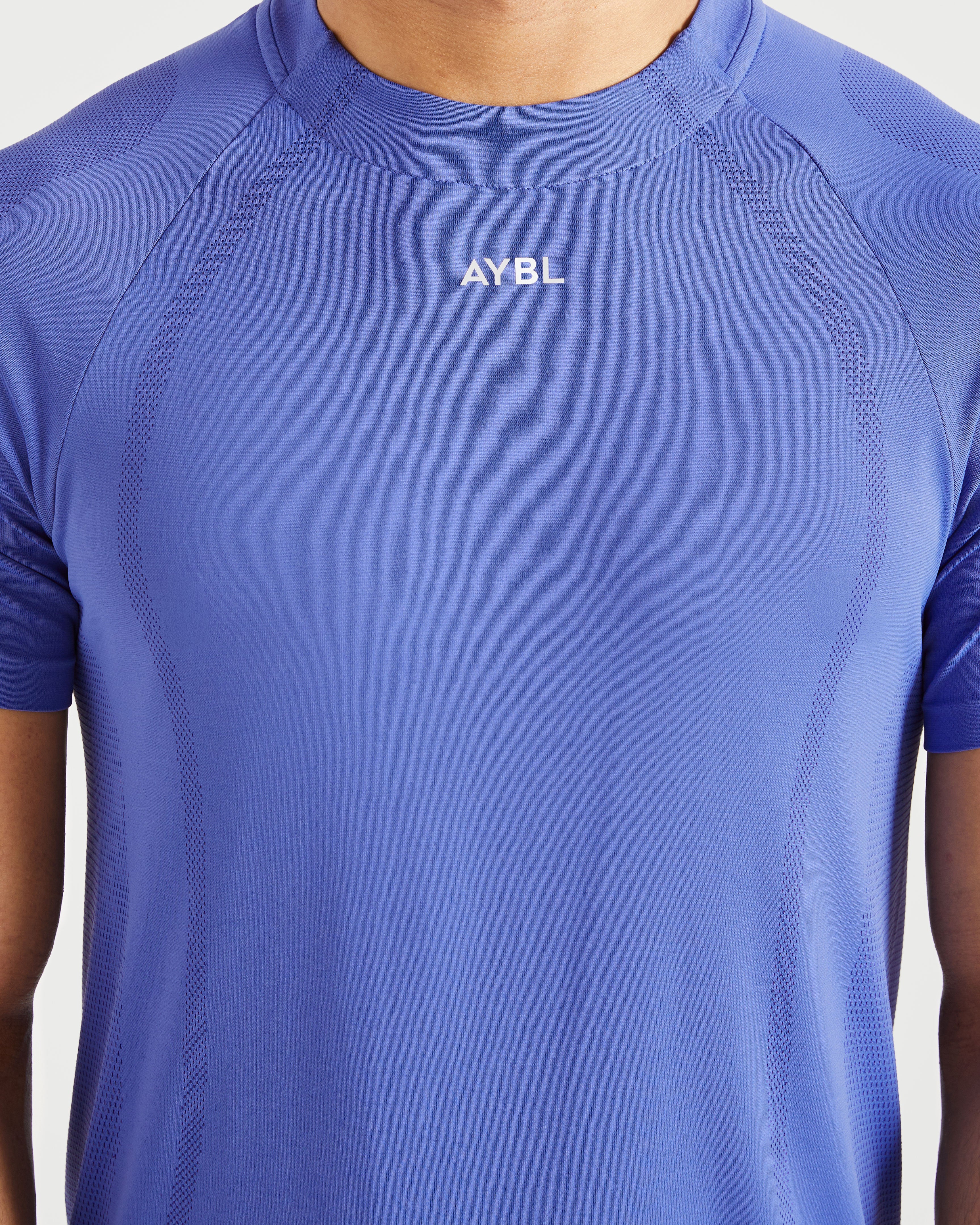 Attain Seamless T Shirt - Indigo Mist - Image 5