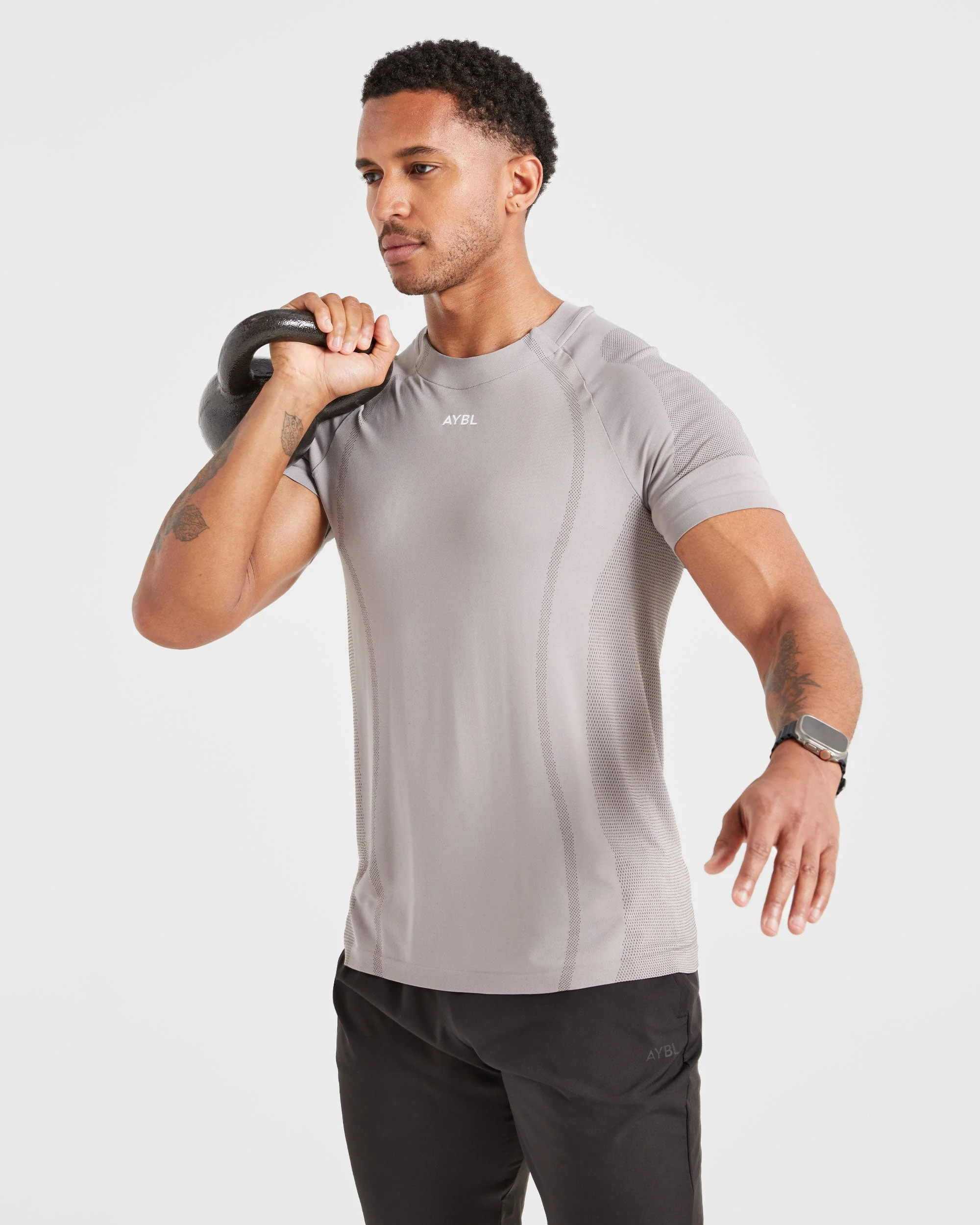 Attain Seamless T Shirt - Woodland Fog - Image 7