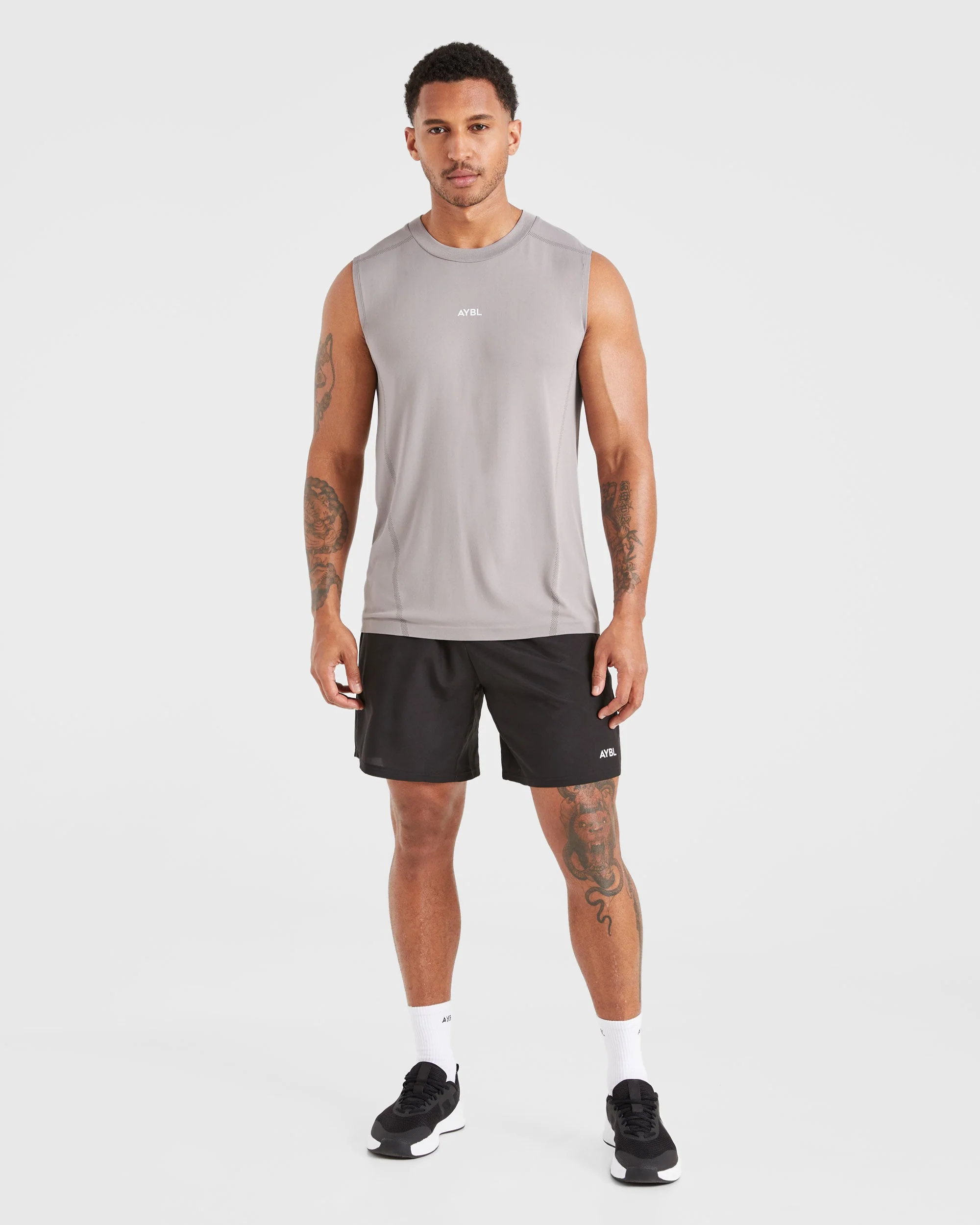 Attain Seamless Vest - Woodland Fog - Image 3