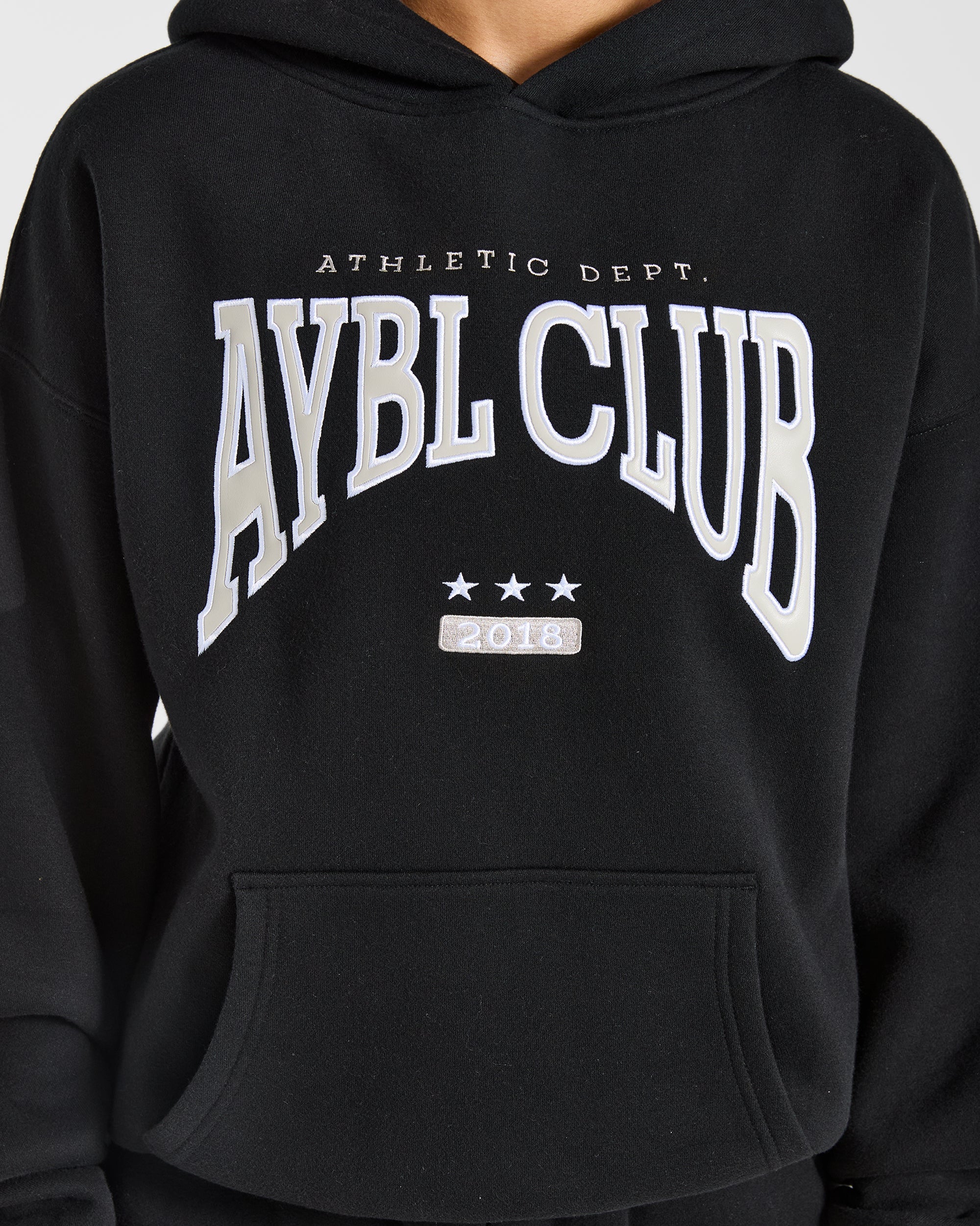 AYBL Club Oversized Hoodie - Black - Image 5