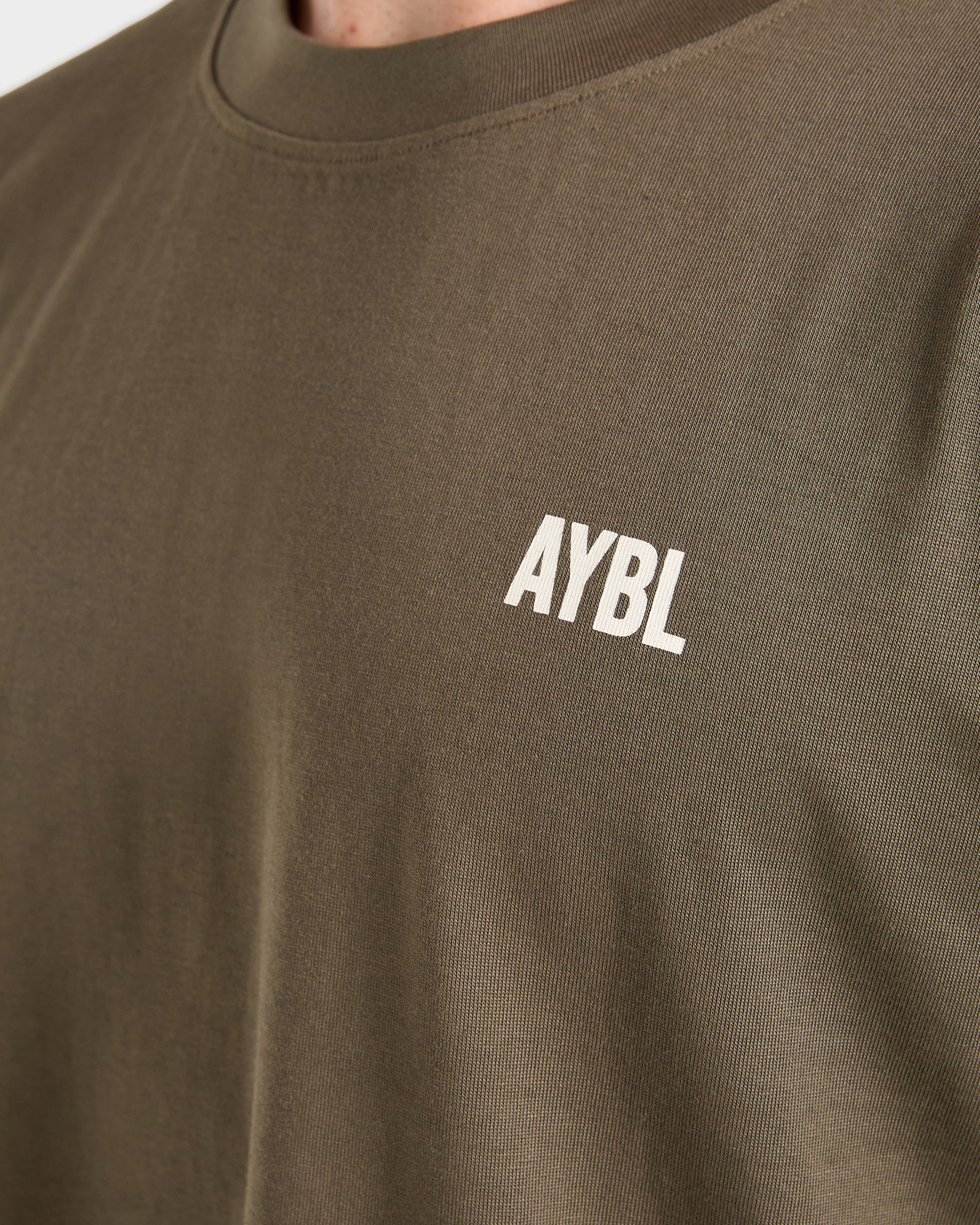 AYBL Iron Club Oversized T Shirt - Olive Green - Image 6