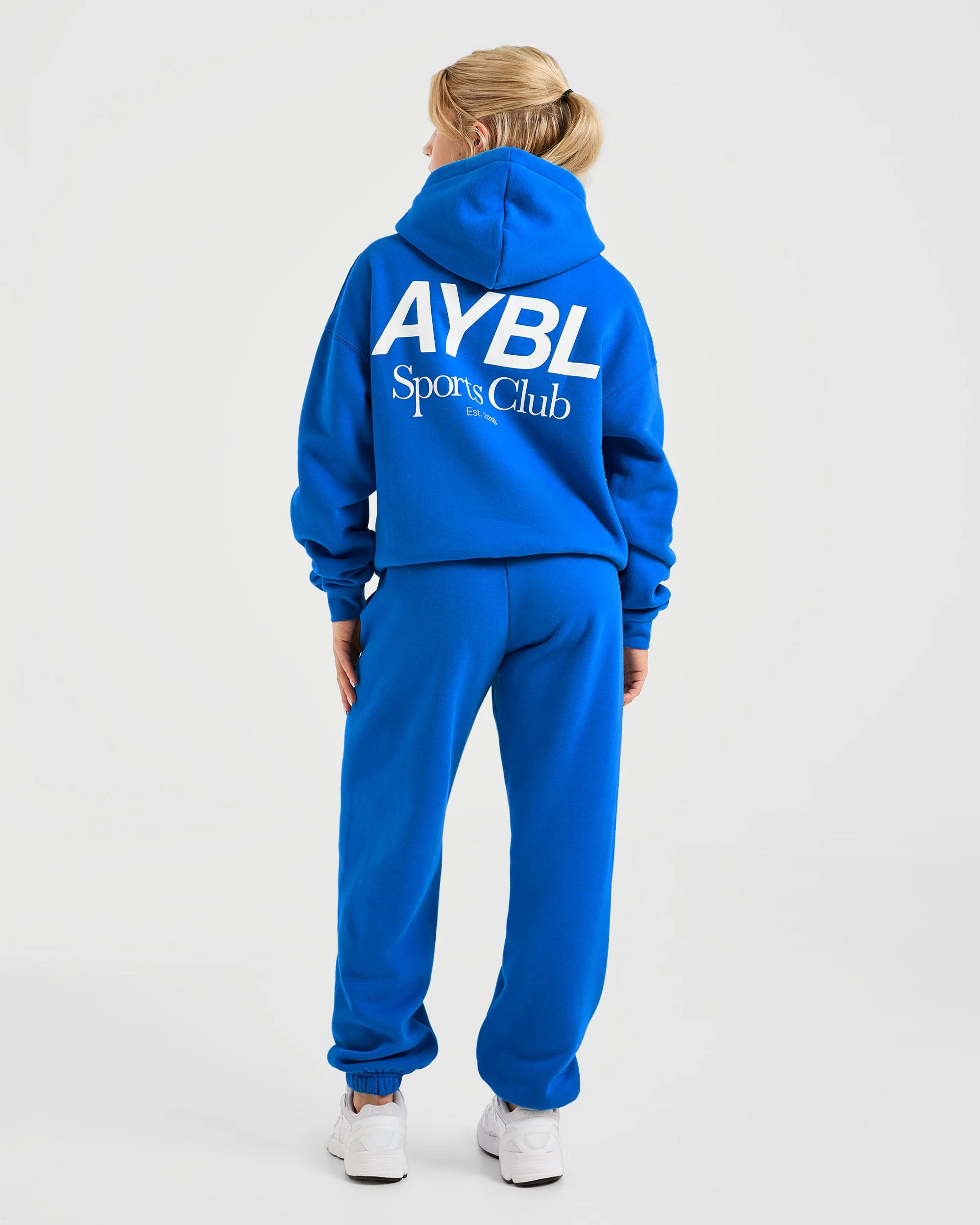 AYBL Sports Club Oversized Hoodie - Cobalt - Image 3