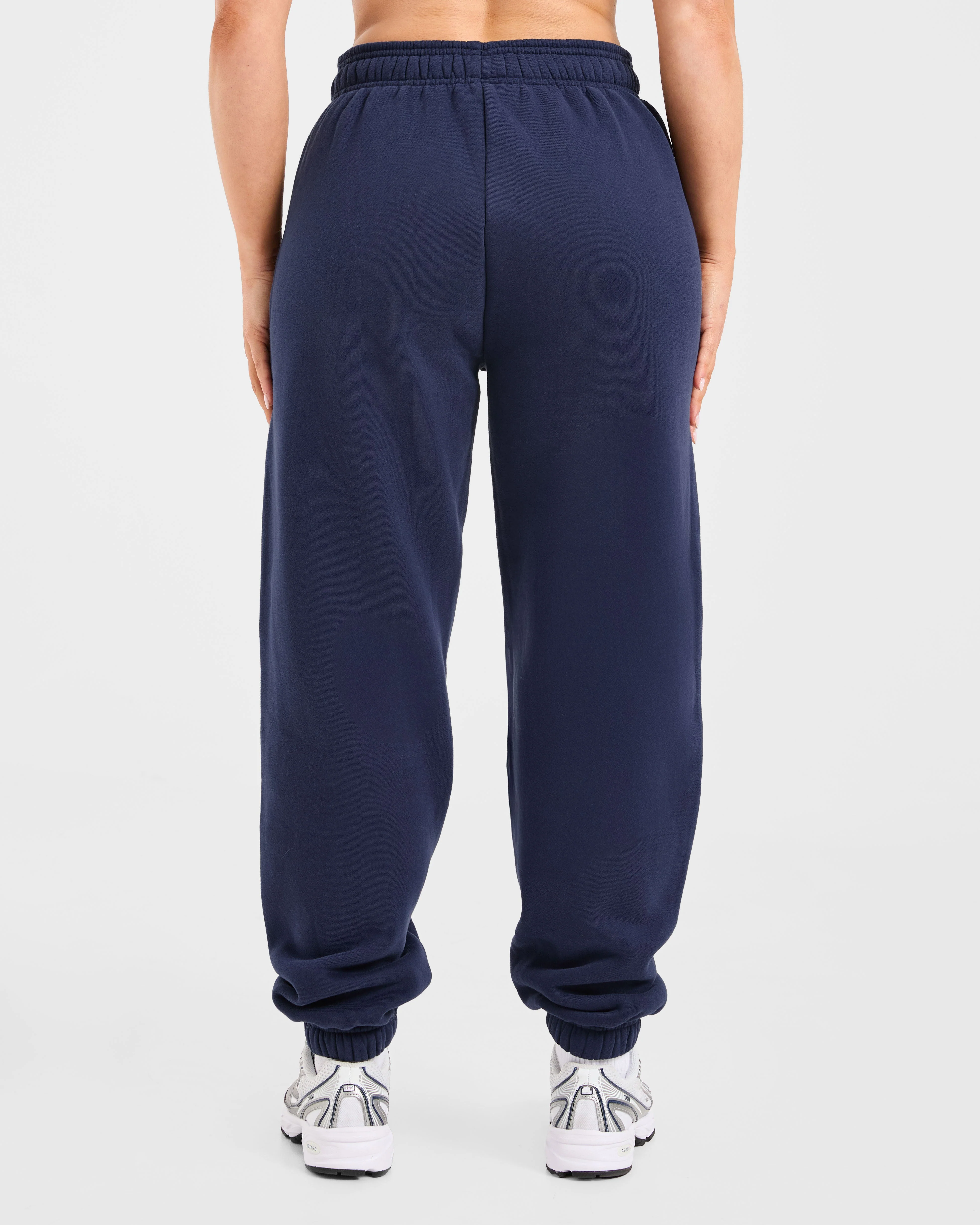AYBL Sports Outline Oversized Joggers - Navy - Image 2