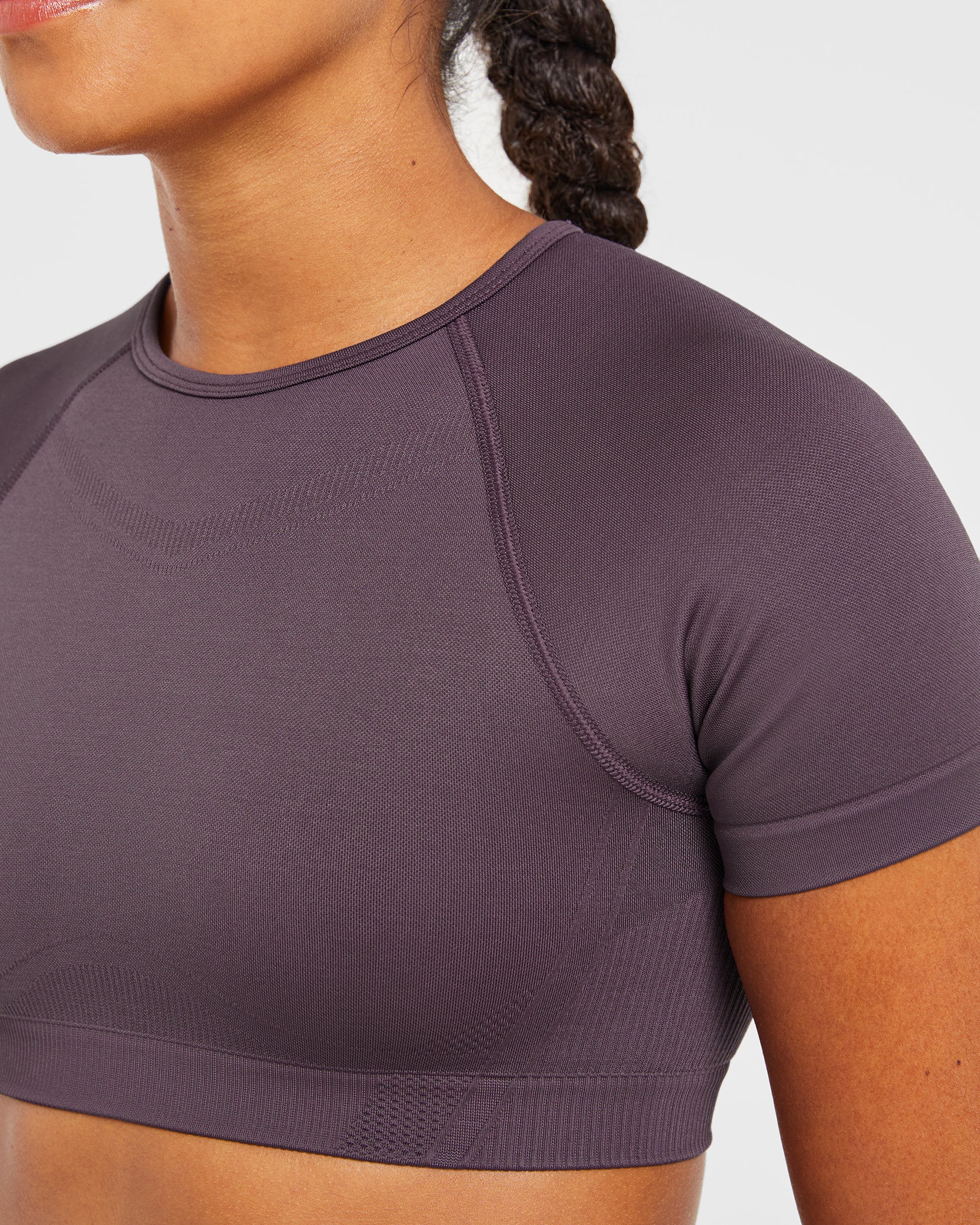 Balance V3 Seamless Crop Top - Purple - Image 5