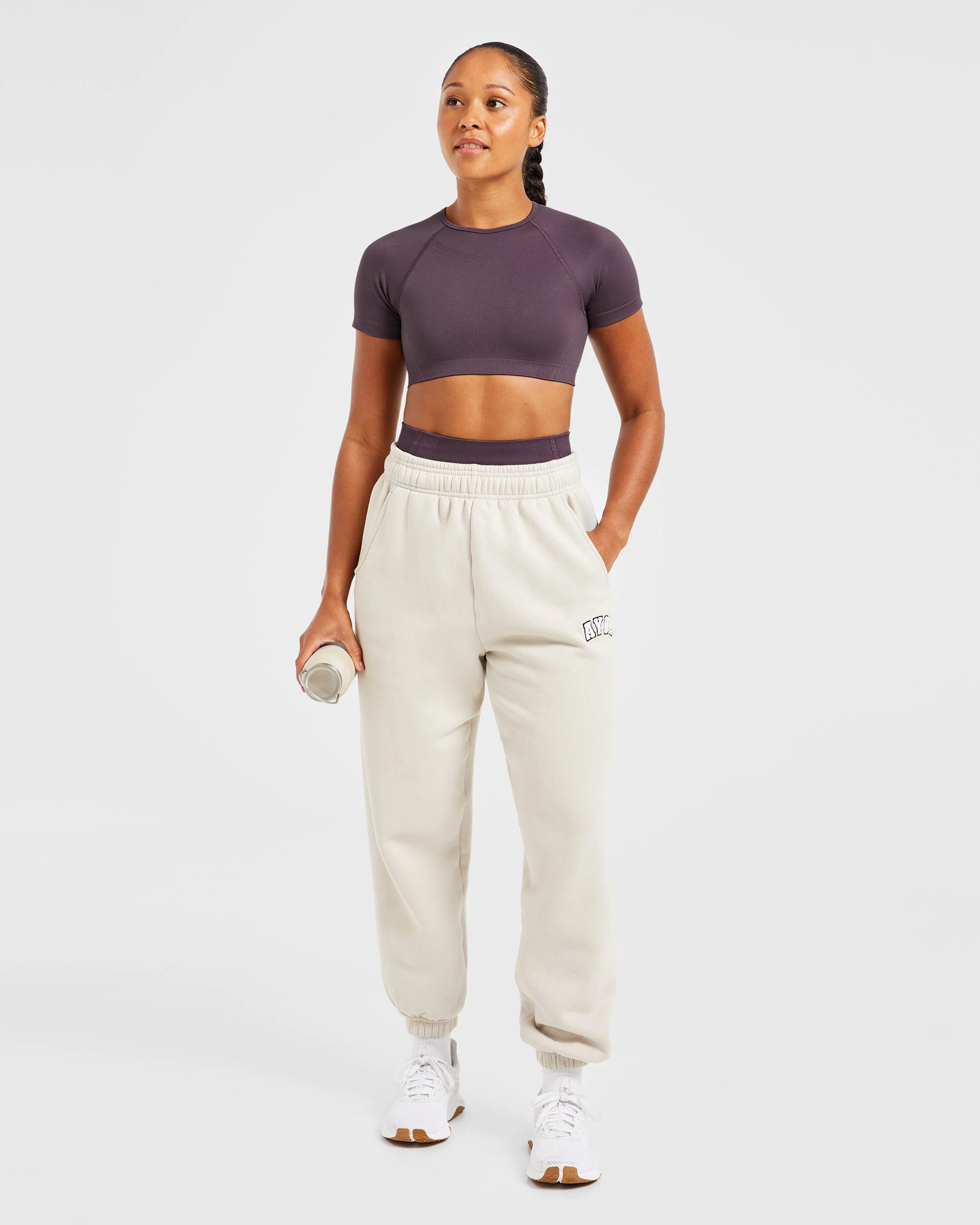 Balance V3 Seamless Crop Top - Purple - Image 8
