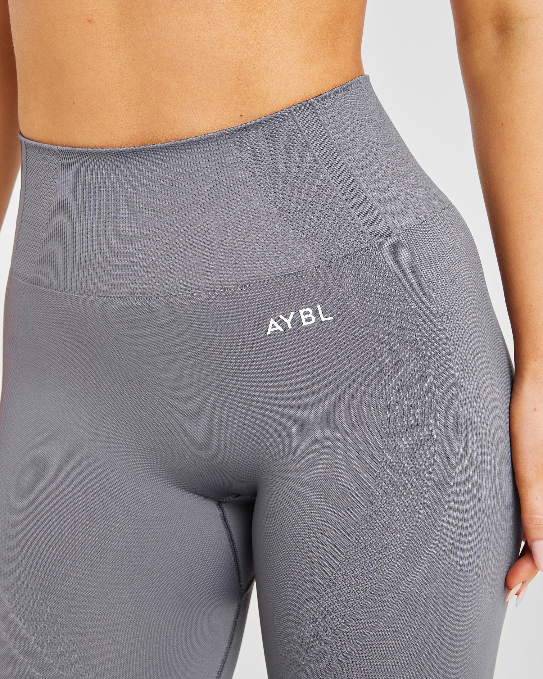 Balance V3 Seamless Leggings - Charcoal Grey - Image 5