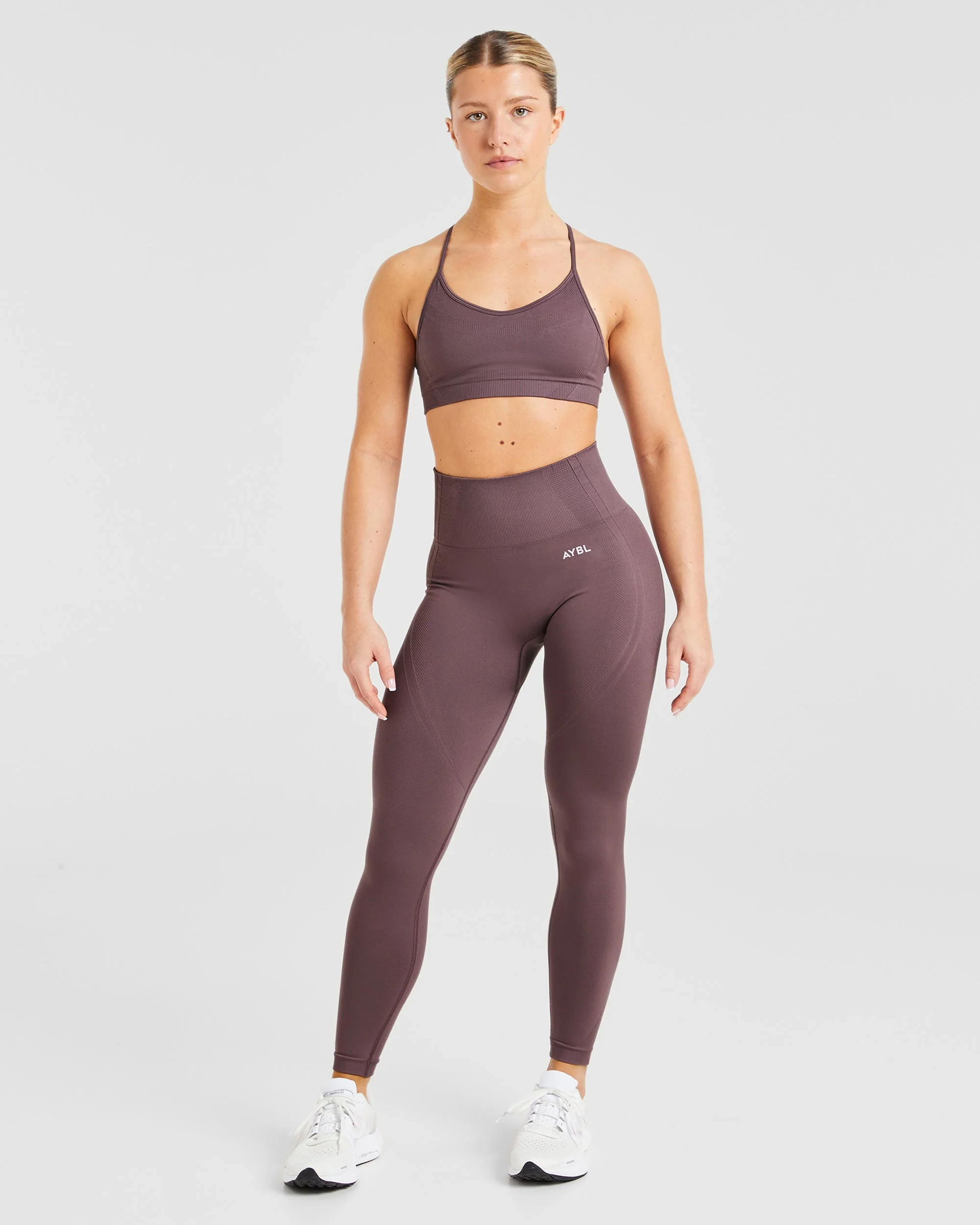 Balance V3 Seamless Leggings - Coffee Bean - Image 3