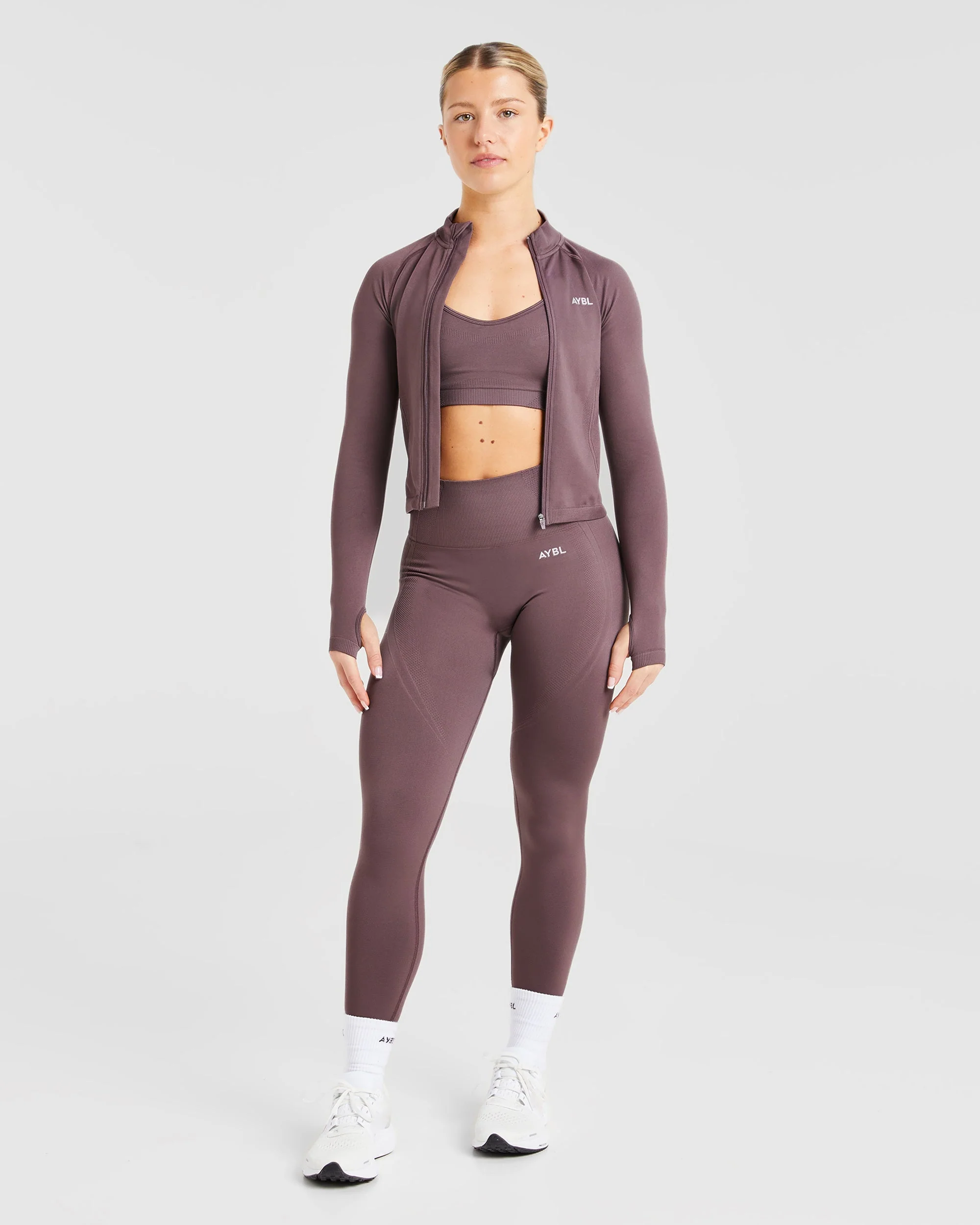 Balance V3 Seamless Leggings - Coffee Bean - Image 8