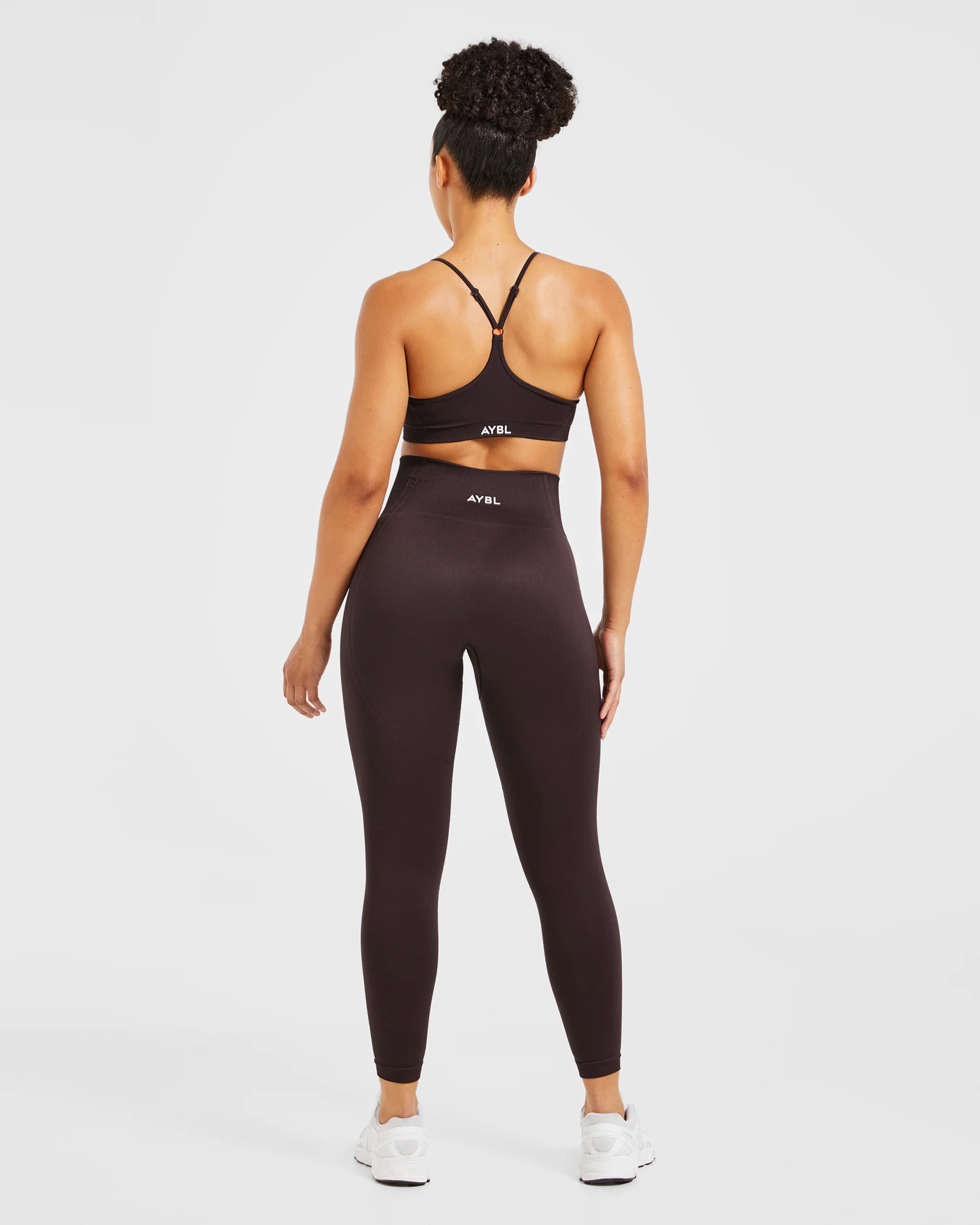 Balance V3 Seamless Leggings - Dark Brown - Image 4