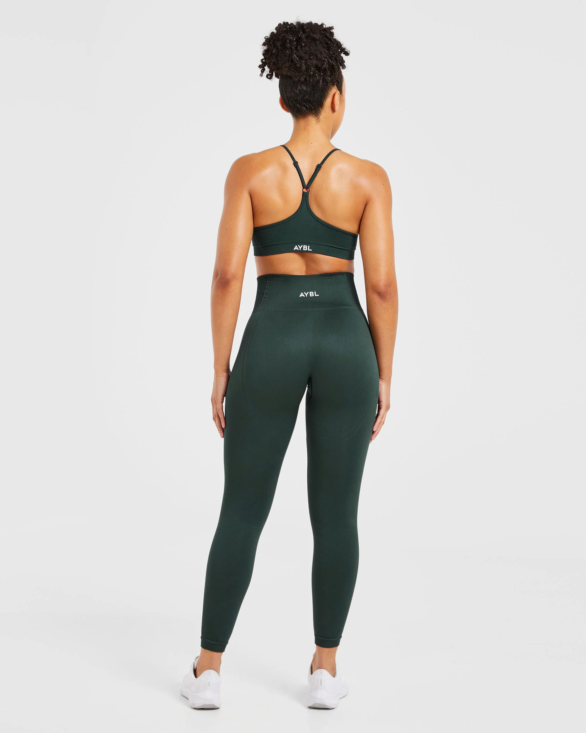 Balance V3 Seamless Leggings - Dark Green - Image 4