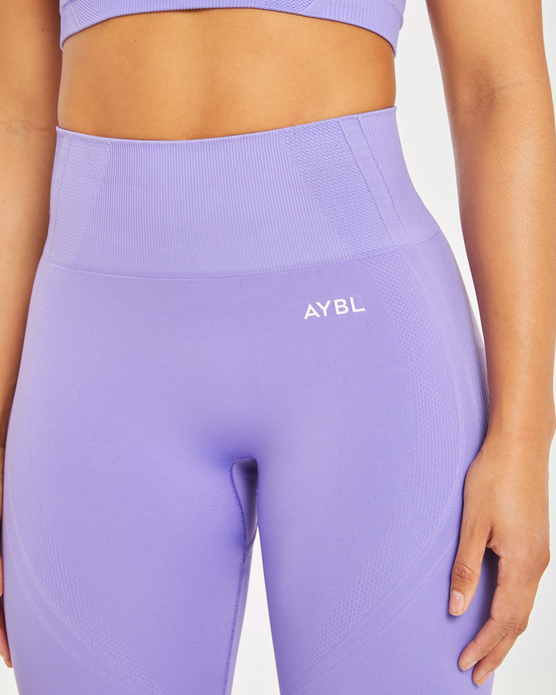 Balance V3 Seamless Leggings - Lavender Purple - Image 5