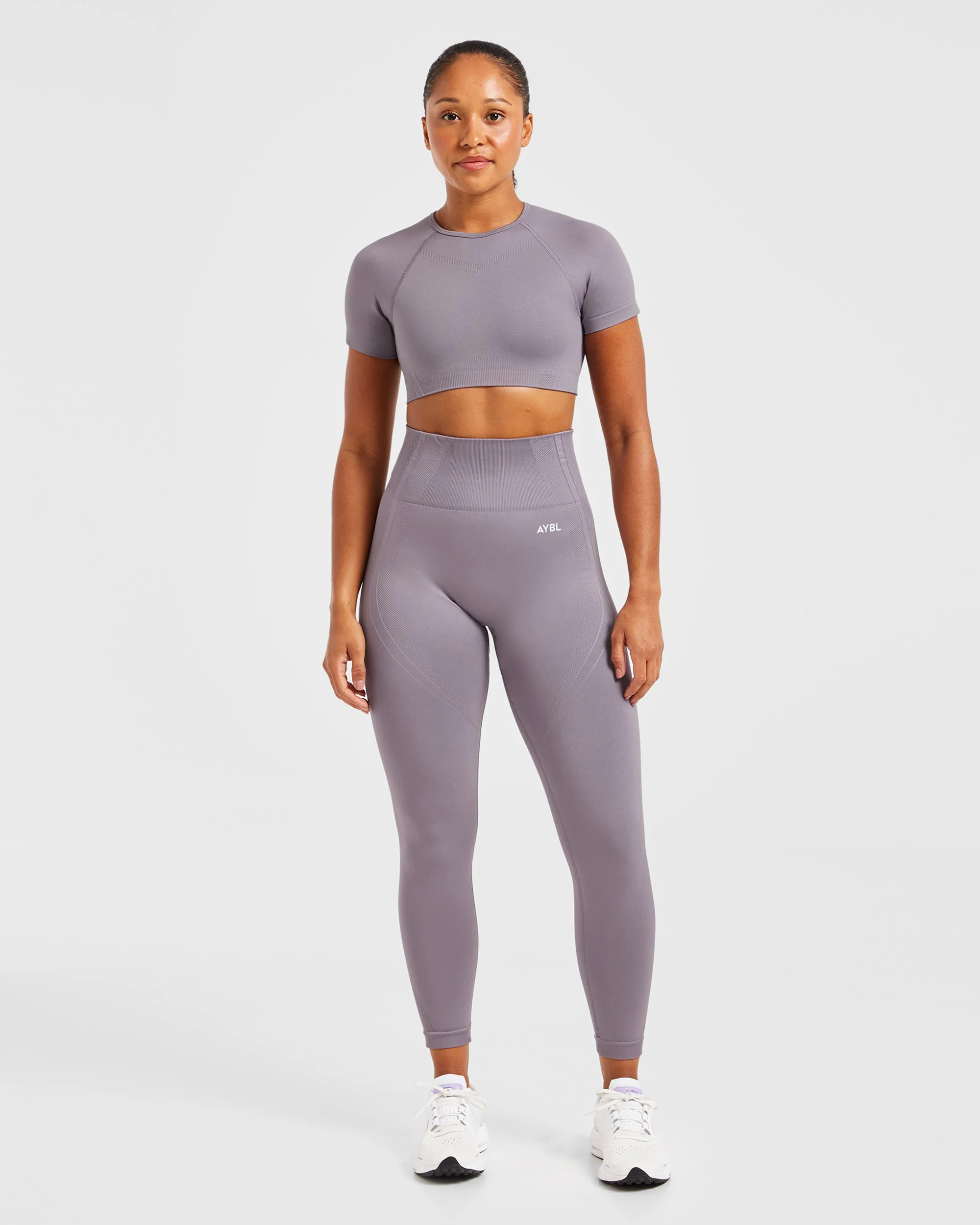 Balance V3 Seamless Leggings - Mauve - Image 3