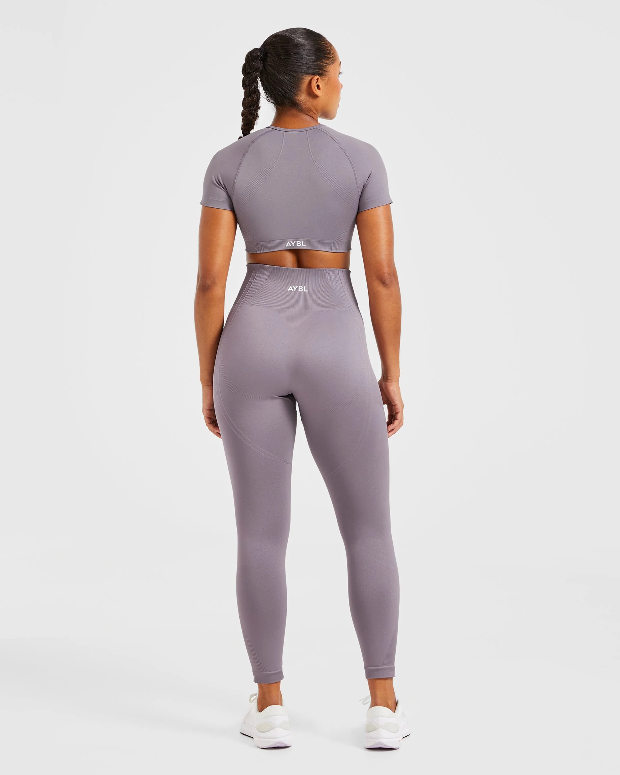 Balance V3 Seamless Leggings - Mauve - Image 4