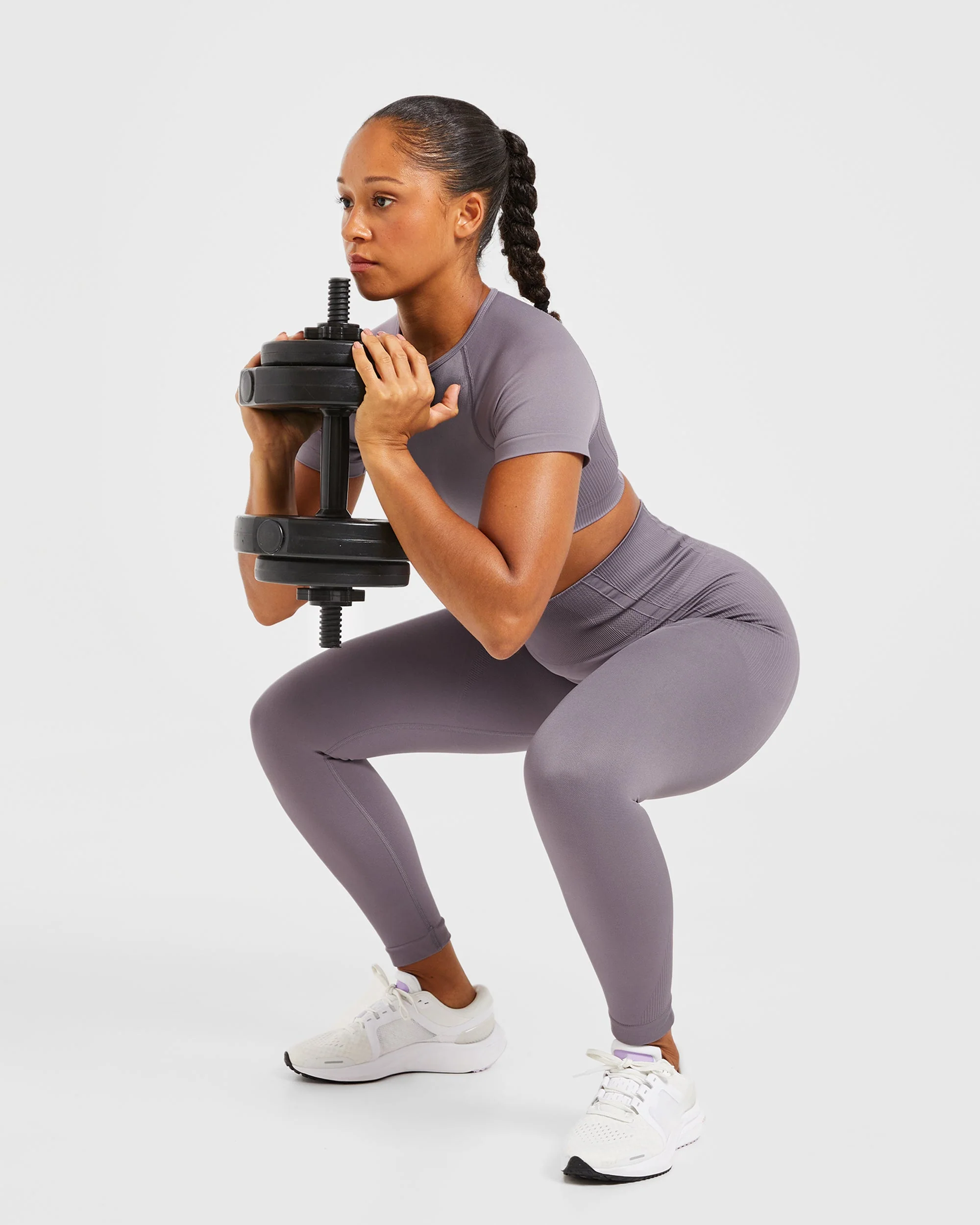 Balance V3 Seamless Leggings - Mauve - Image 7