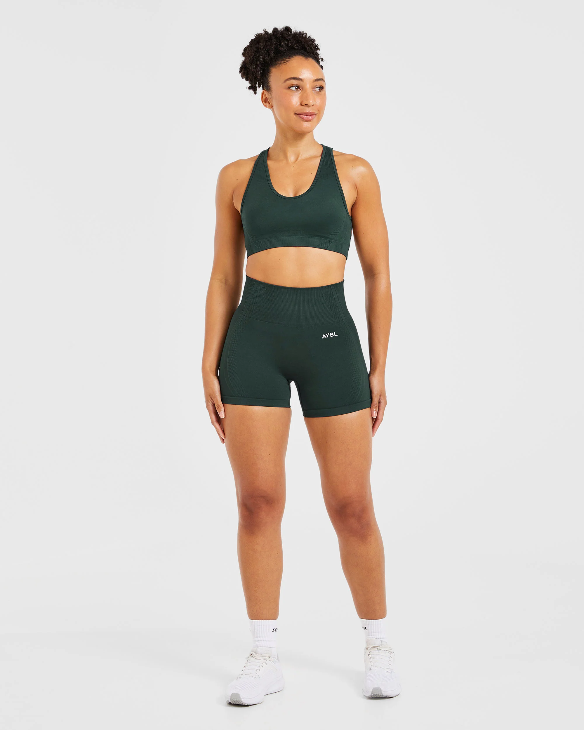 Balance V3 Seamless Shorts - Dark Green - Image 3