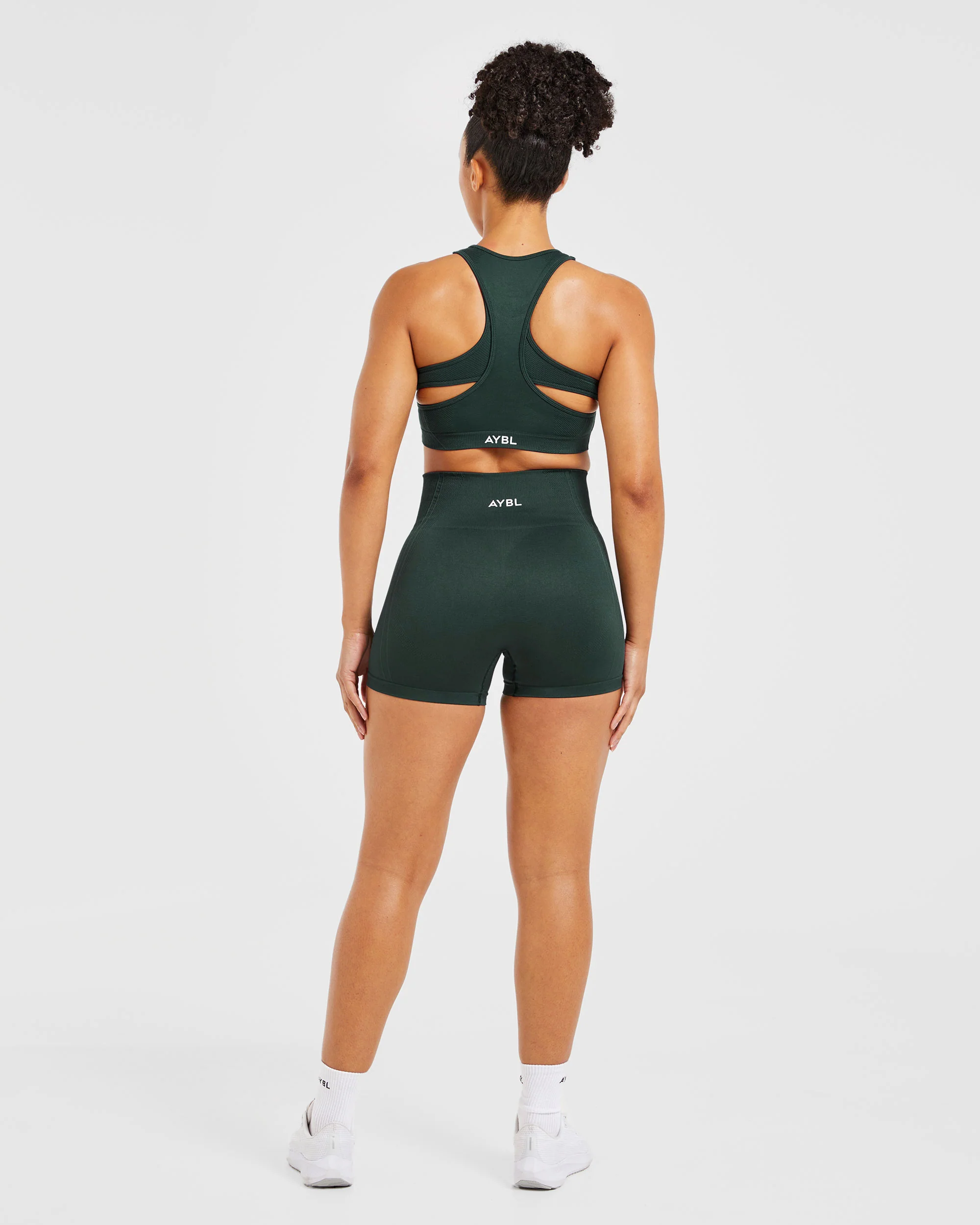 Balance V3 Seamless Shorts - Dark Green - Image 4