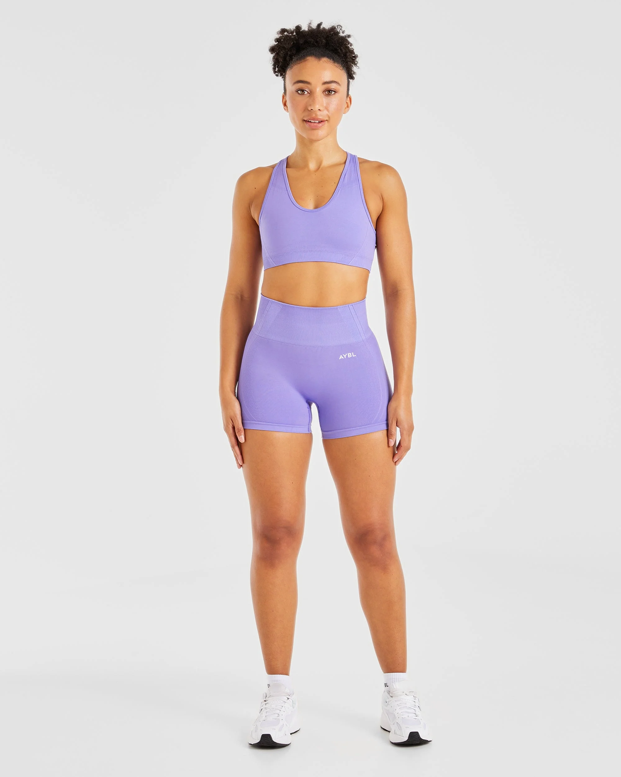 Balance V3 Seamless Shorts - Lavender Purple - Image 3