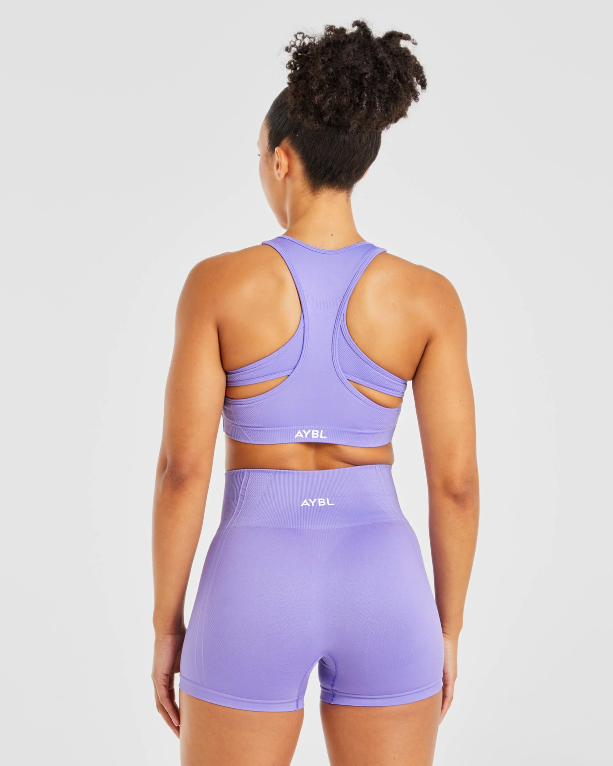 Balance V3 Seamless Sports Bra - Lavender Purple - Image 2