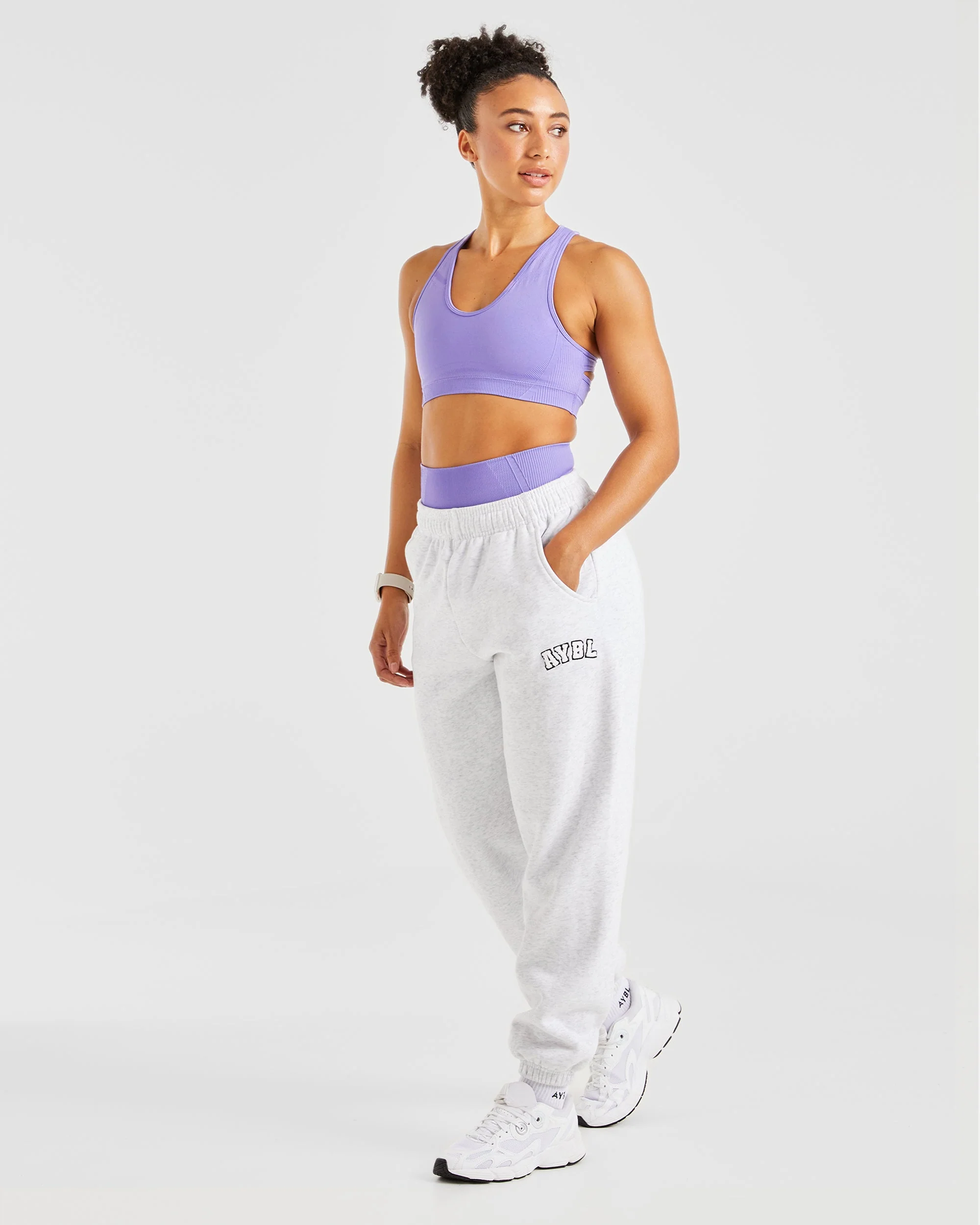 Balance V3 Seamless Sports Bra - Lavender Purple - Image 7