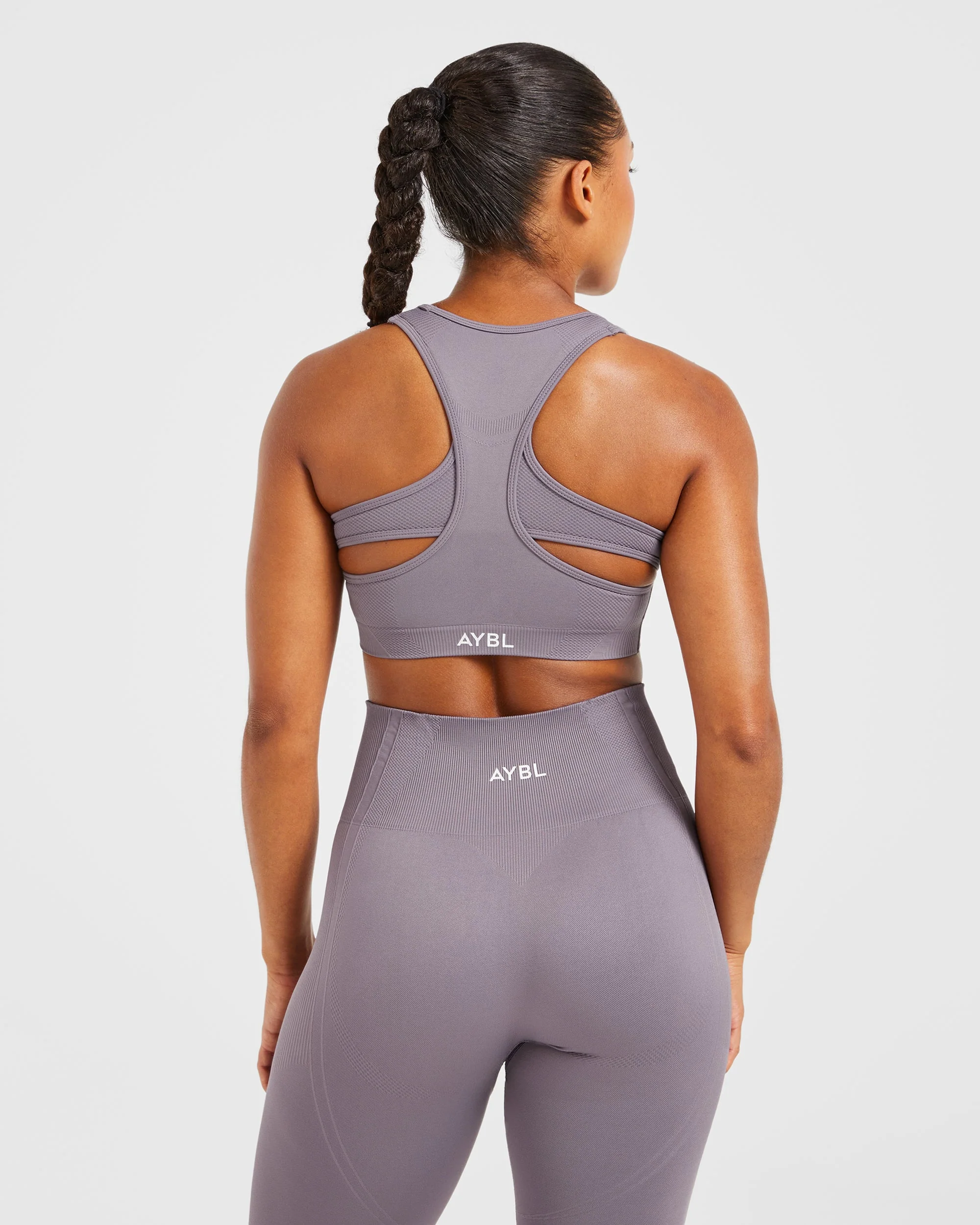 Balance V3 Seamless Sports Bra - Mauve - Image 2