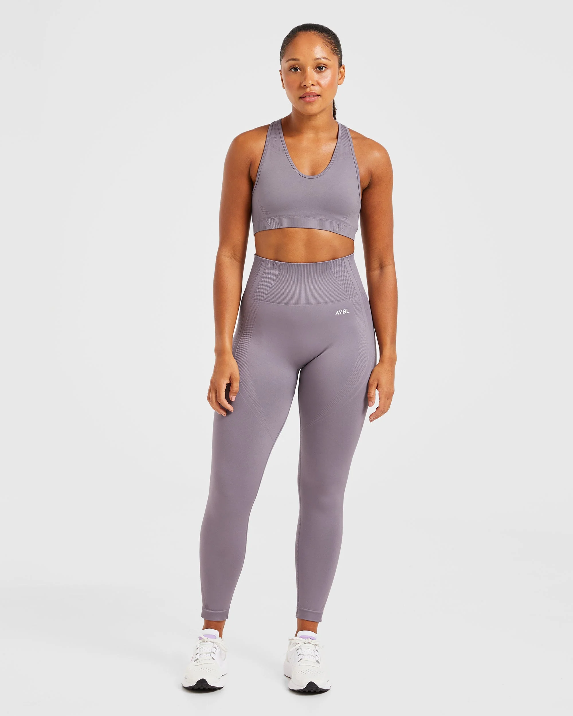 Balance V3 Seamless Sports Bra - Mauve - Image 3