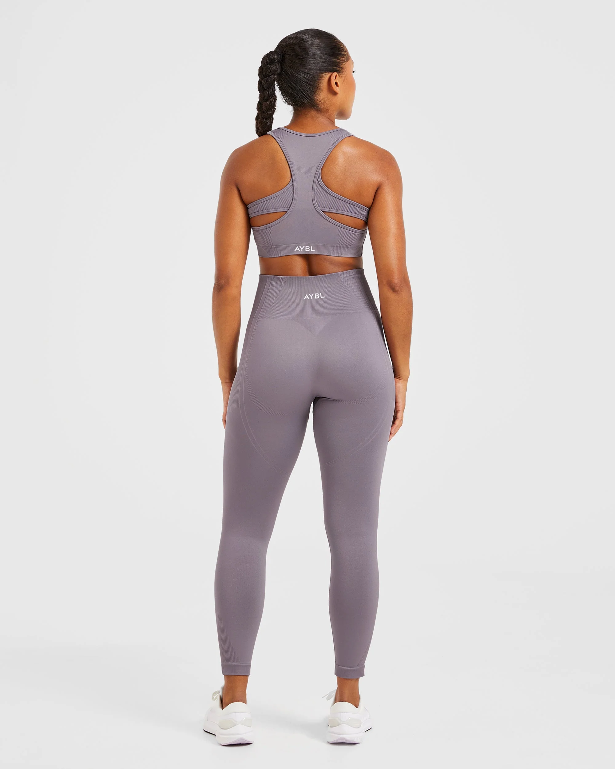 Balance V3 Seamless Sports Bra - Mauve - Image 4
