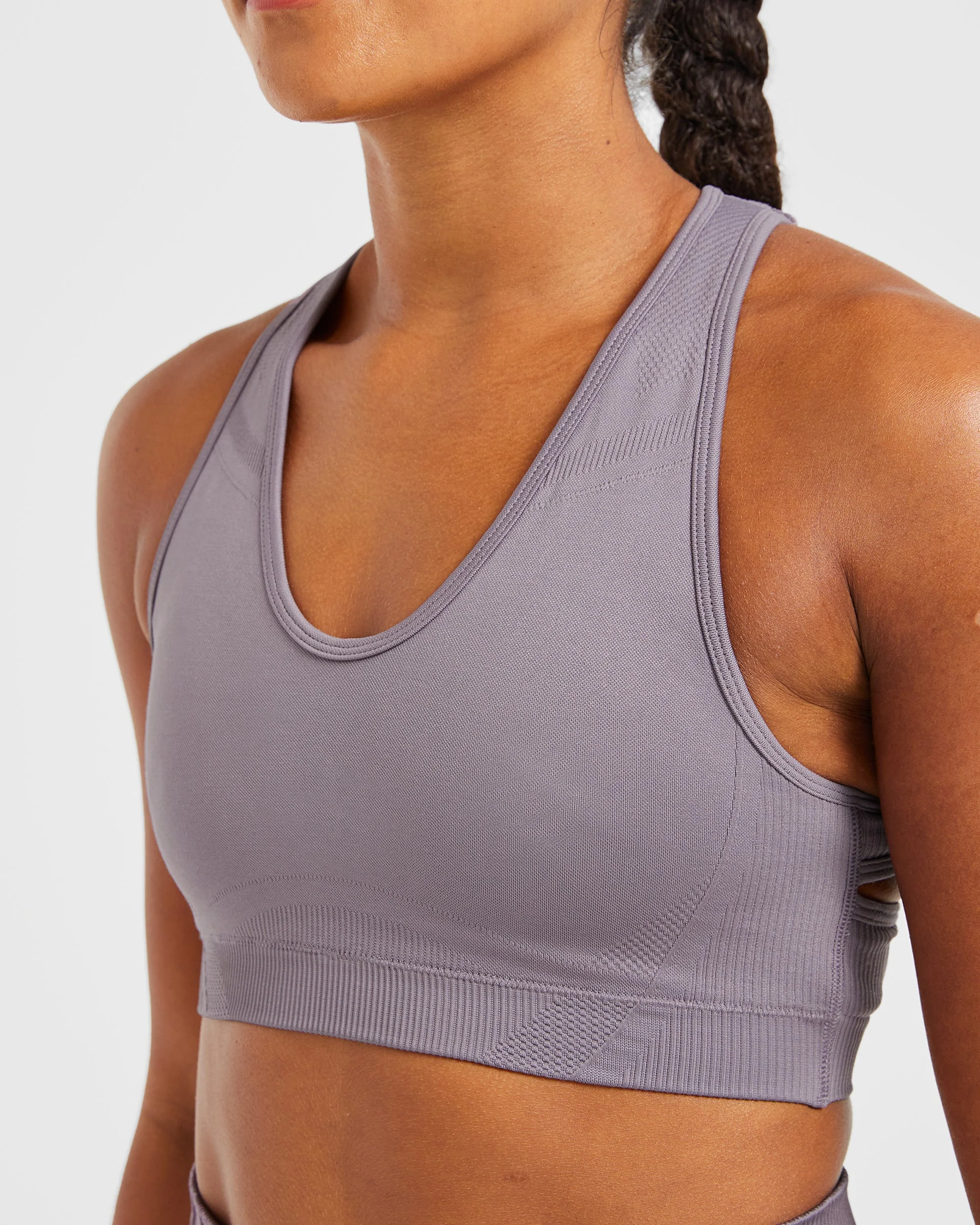 Balance V3 Seamless Sports Bra - Mauve - Image 5
