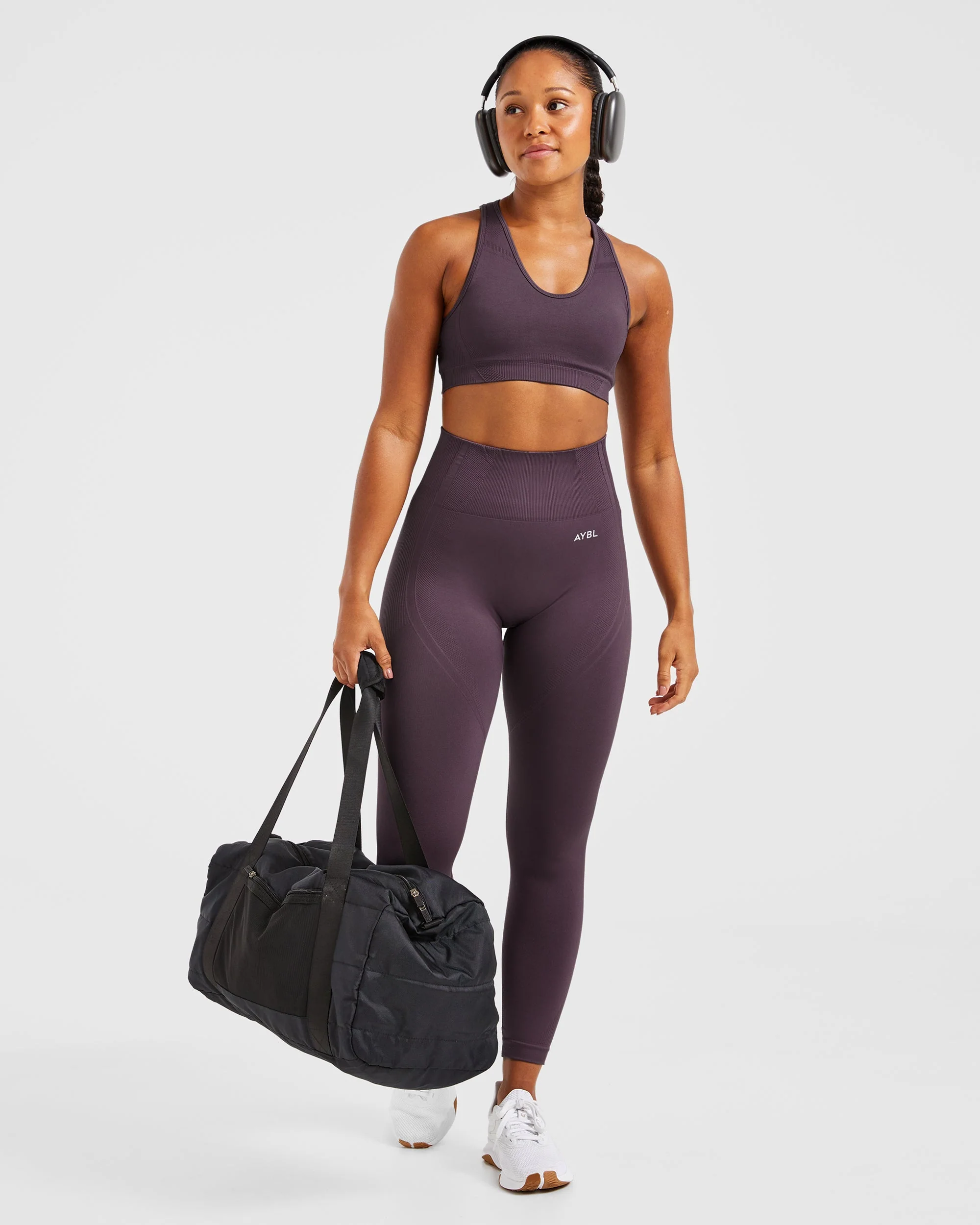 Balance V3 Seamless Sports Bra - Purple - Image 8