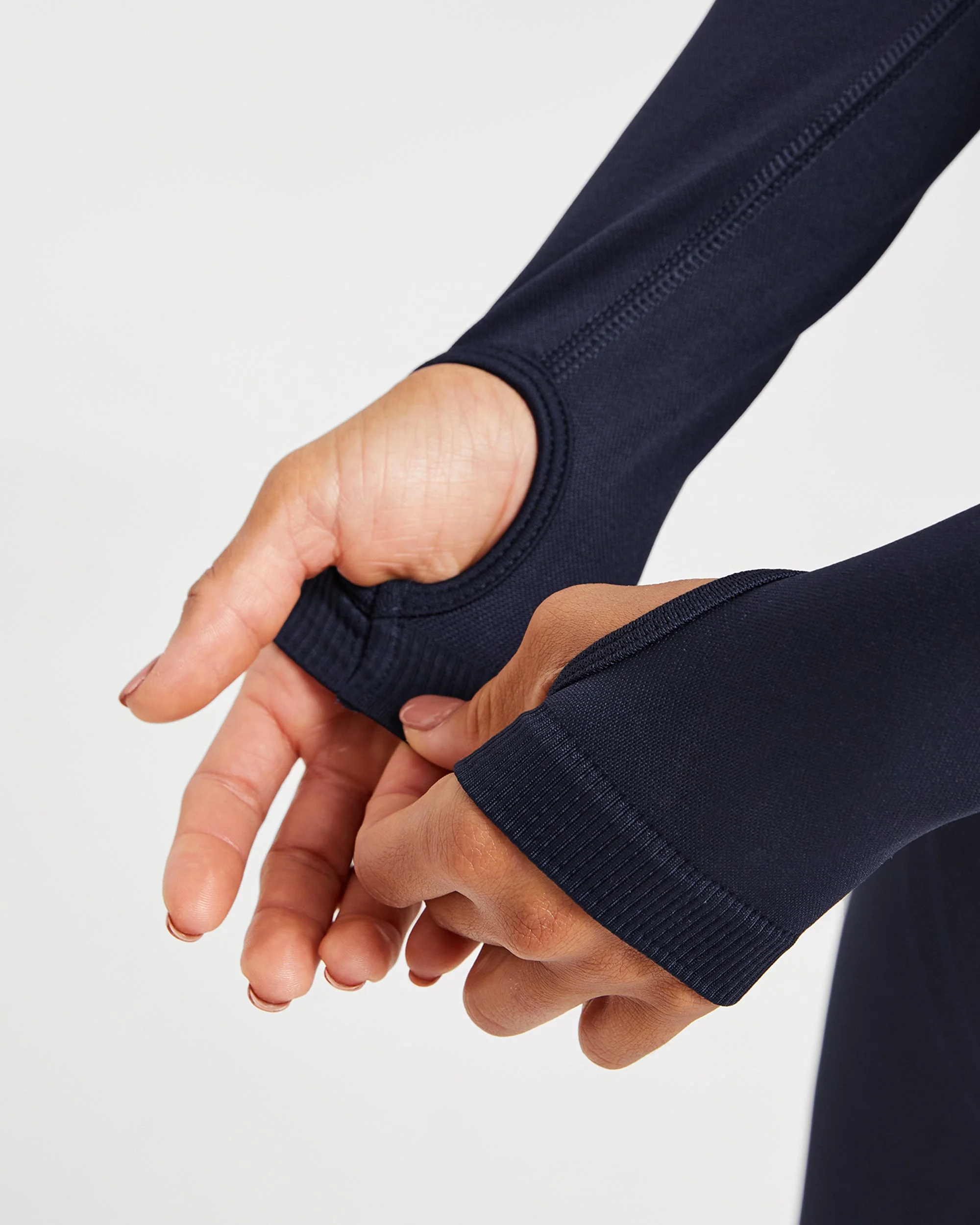 Balance V3 Seamless Zip Jacket - Navy - Image 6