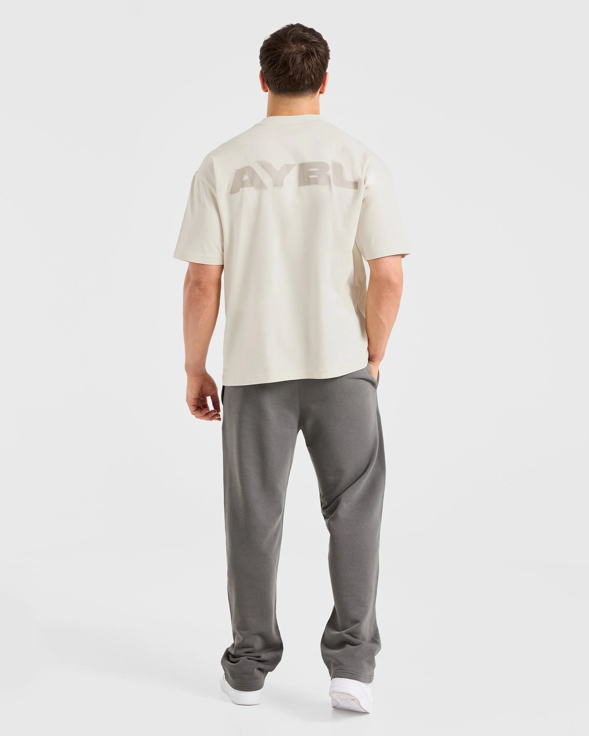 Blur Oversized T Shirt - Off White - Image 3