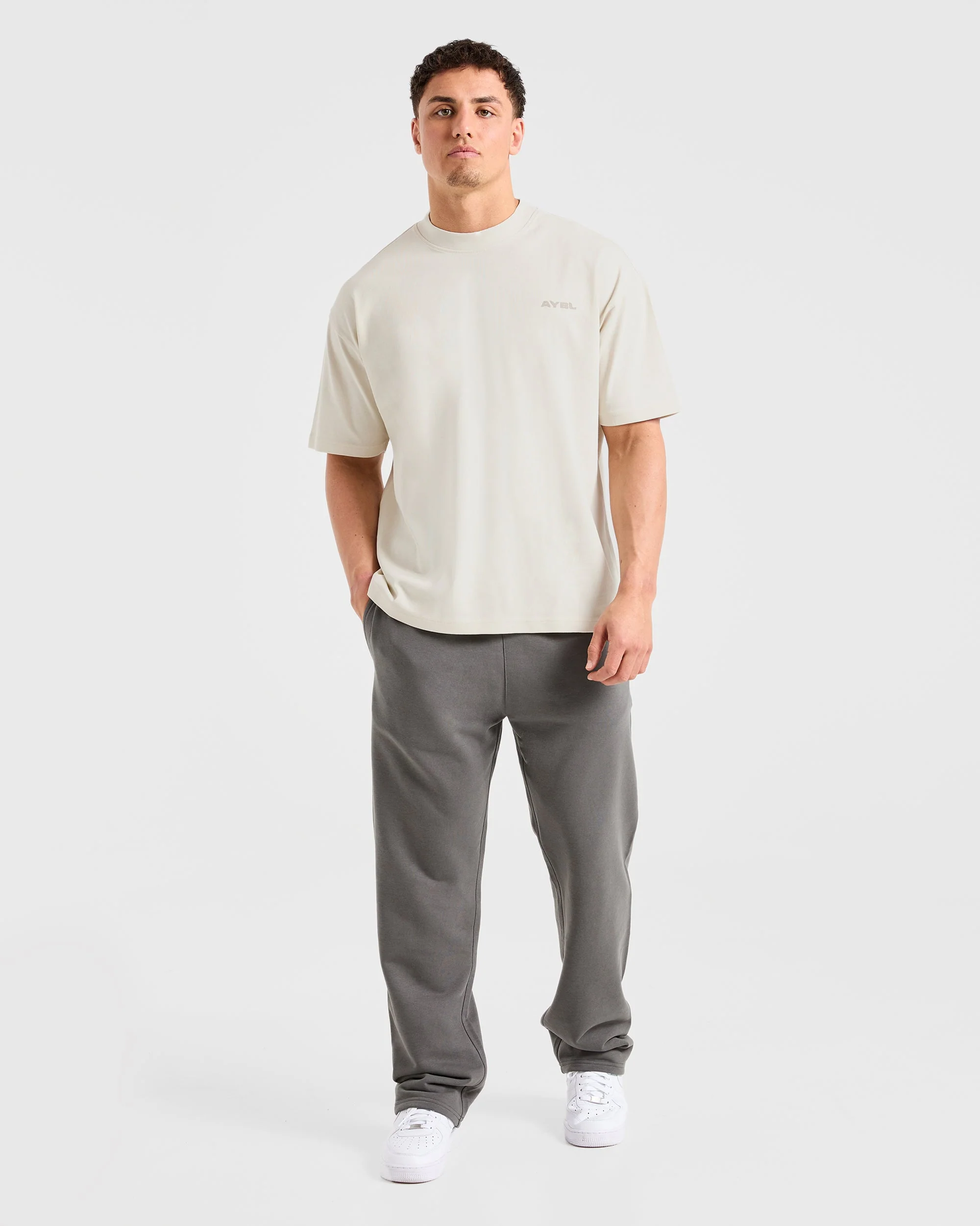 Blur Oversized T Shirt - Off White - Image 4
