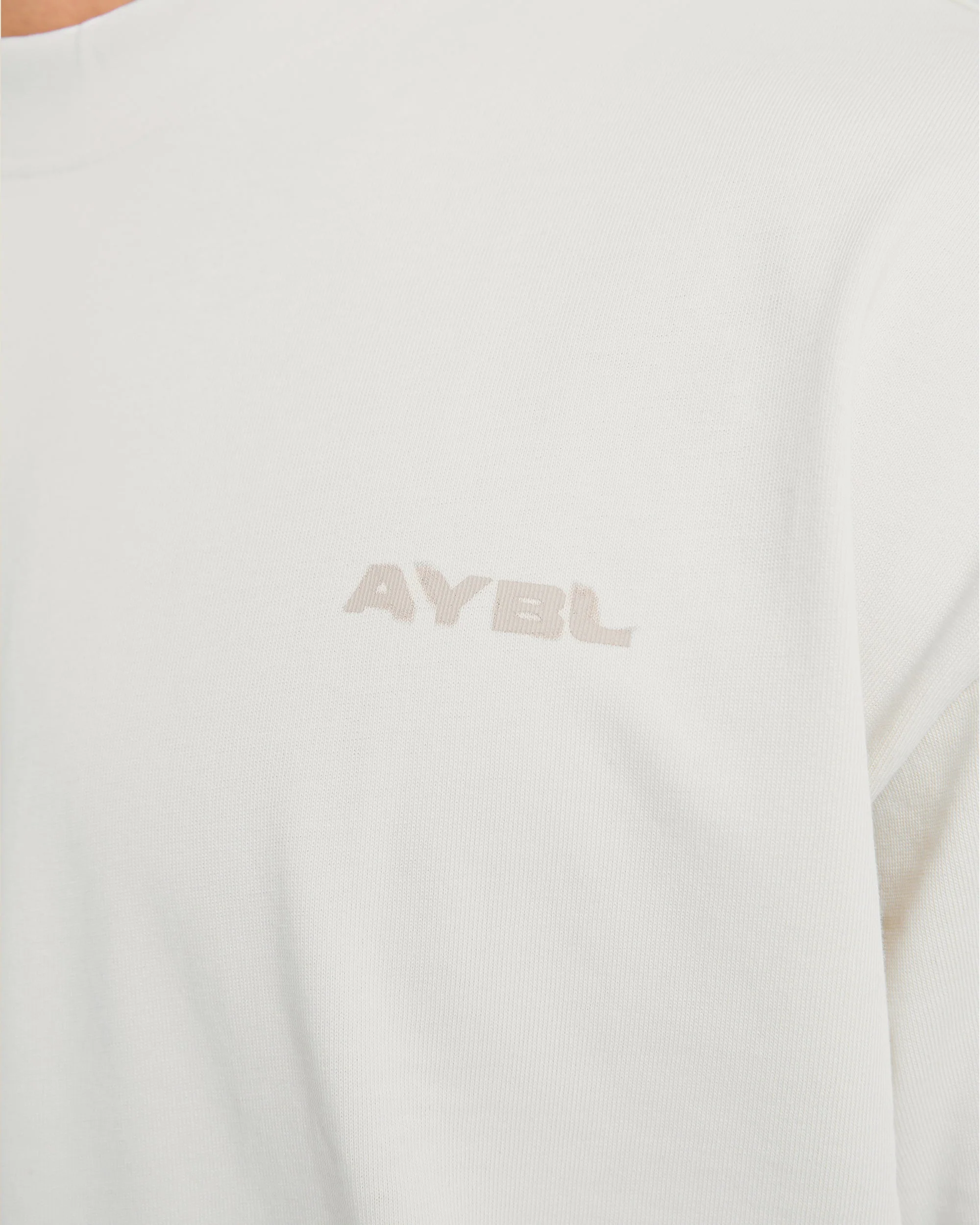Blur Oversized T Shirt - Off White - Image 6
