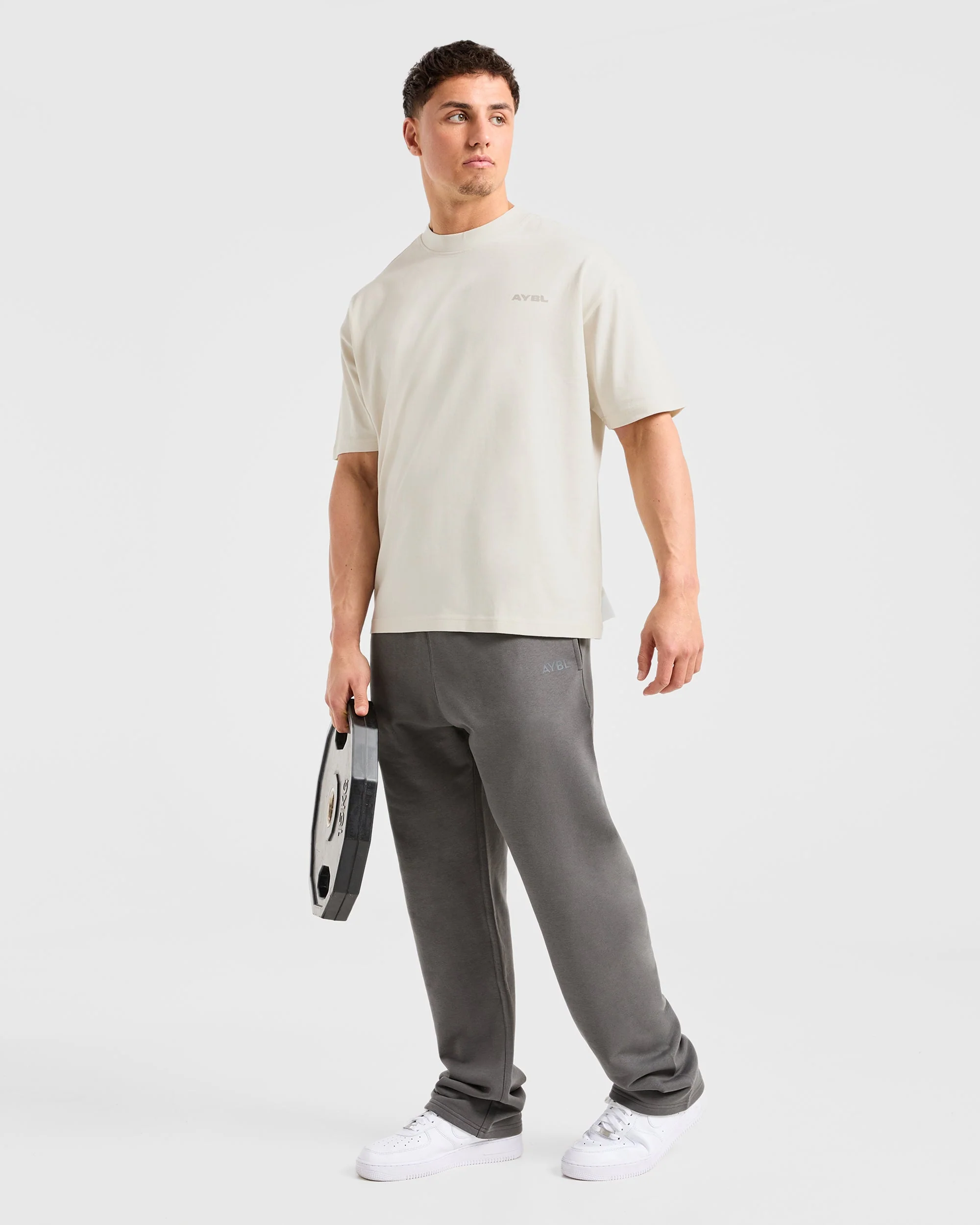 Blur Oversized T Shirt - Off White - Image 7