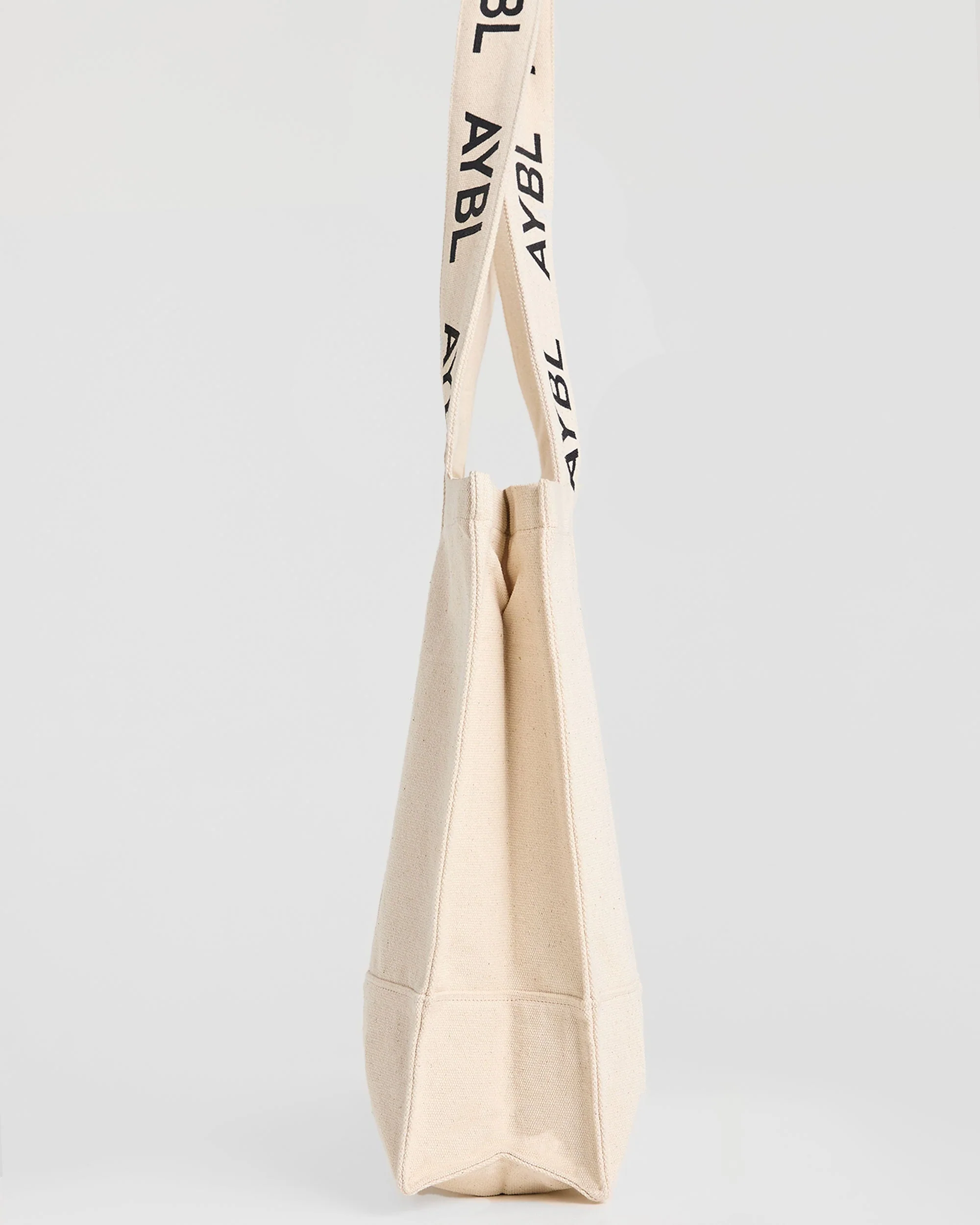 Branded Strap Tote Bag - Canvas - Image 5