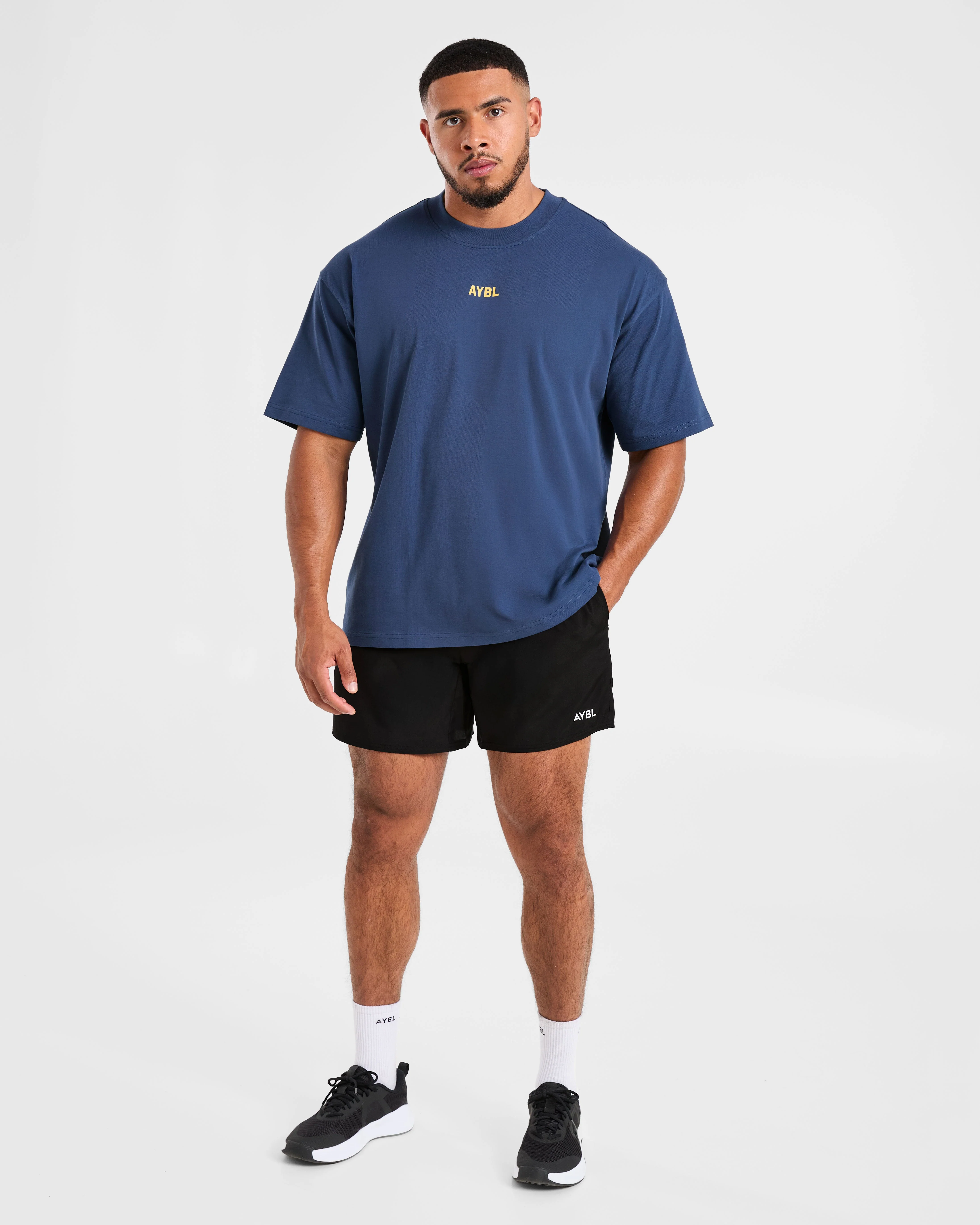 Cam Kissel x Persist Oversized T Shirt - Vintage Navy - Image 3