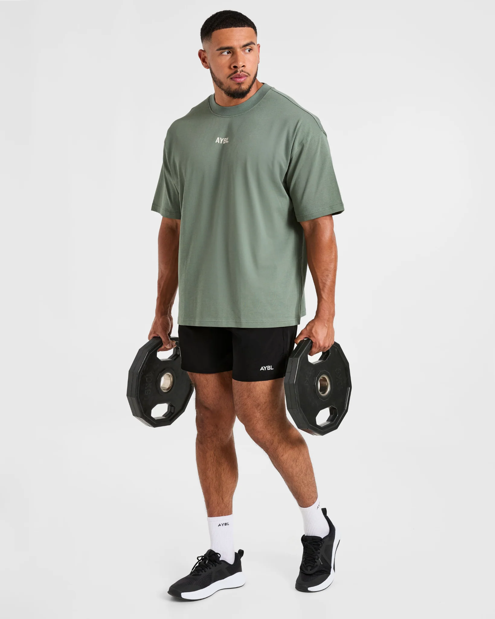 Cam Kissel x Persist Oversized T Shirt - Vintage Sage - Image 8