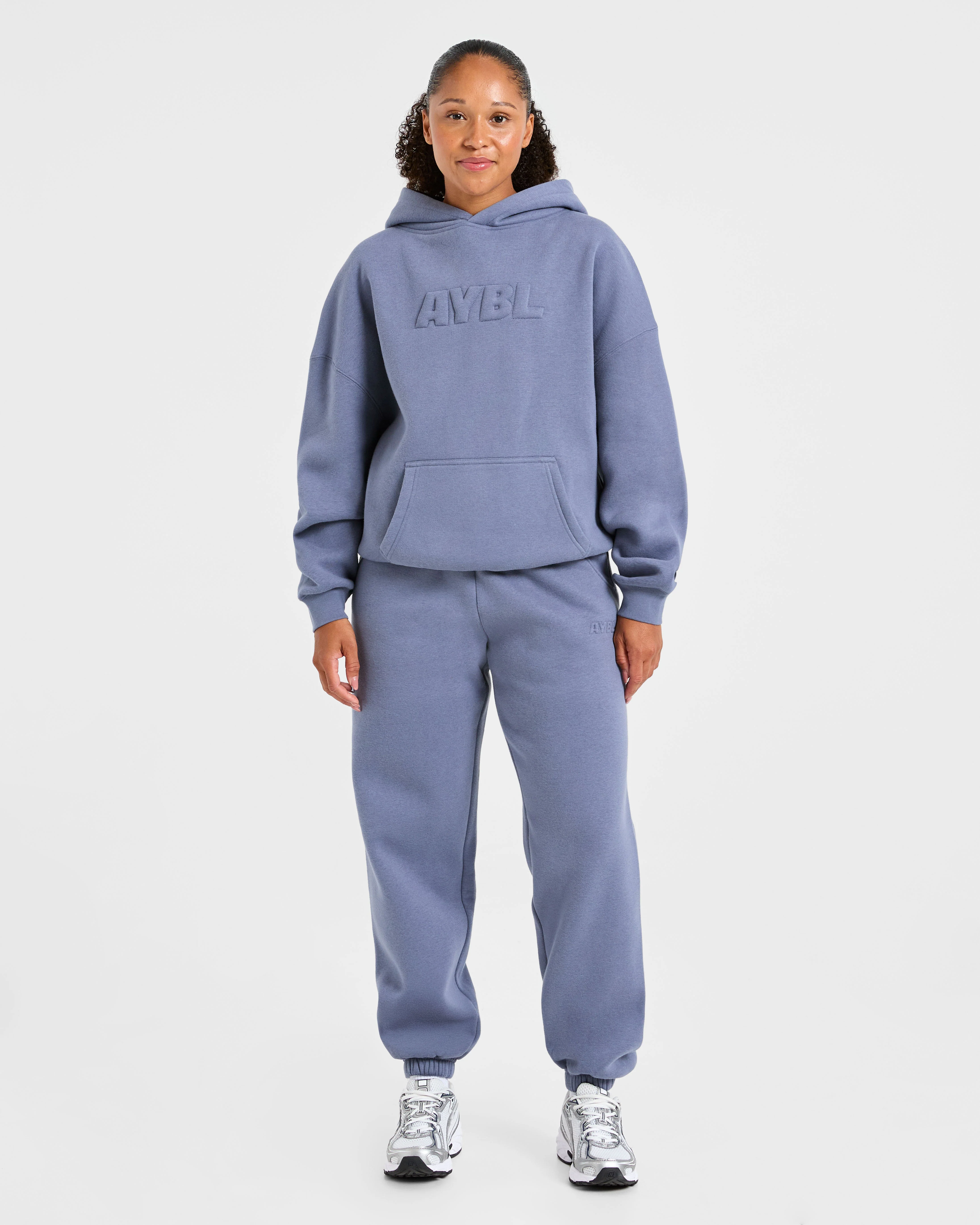 Classic Plush Oversized Joggers - Slate - Image 3