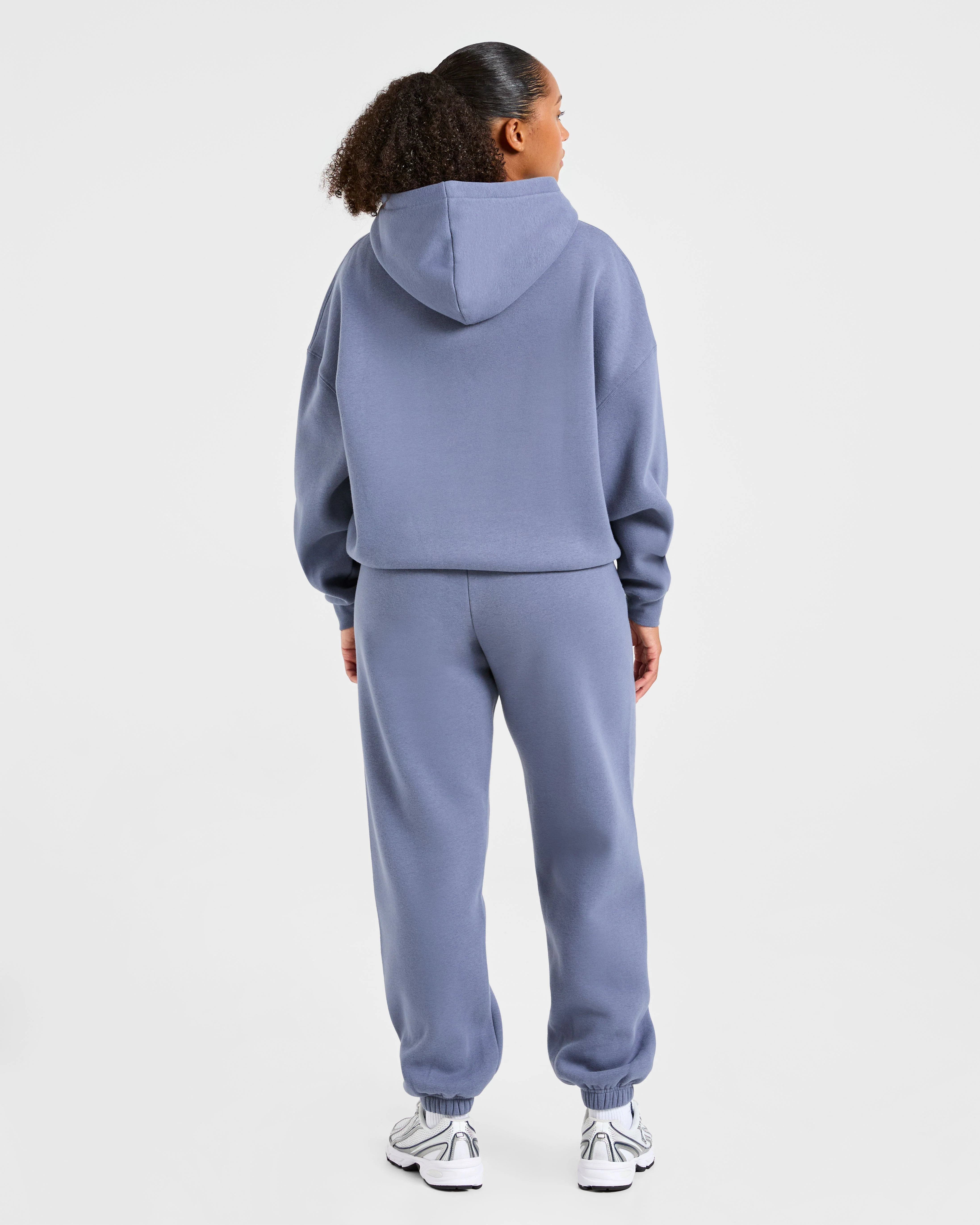 Classic Plush Oversized Joggers - Slate - Image 4