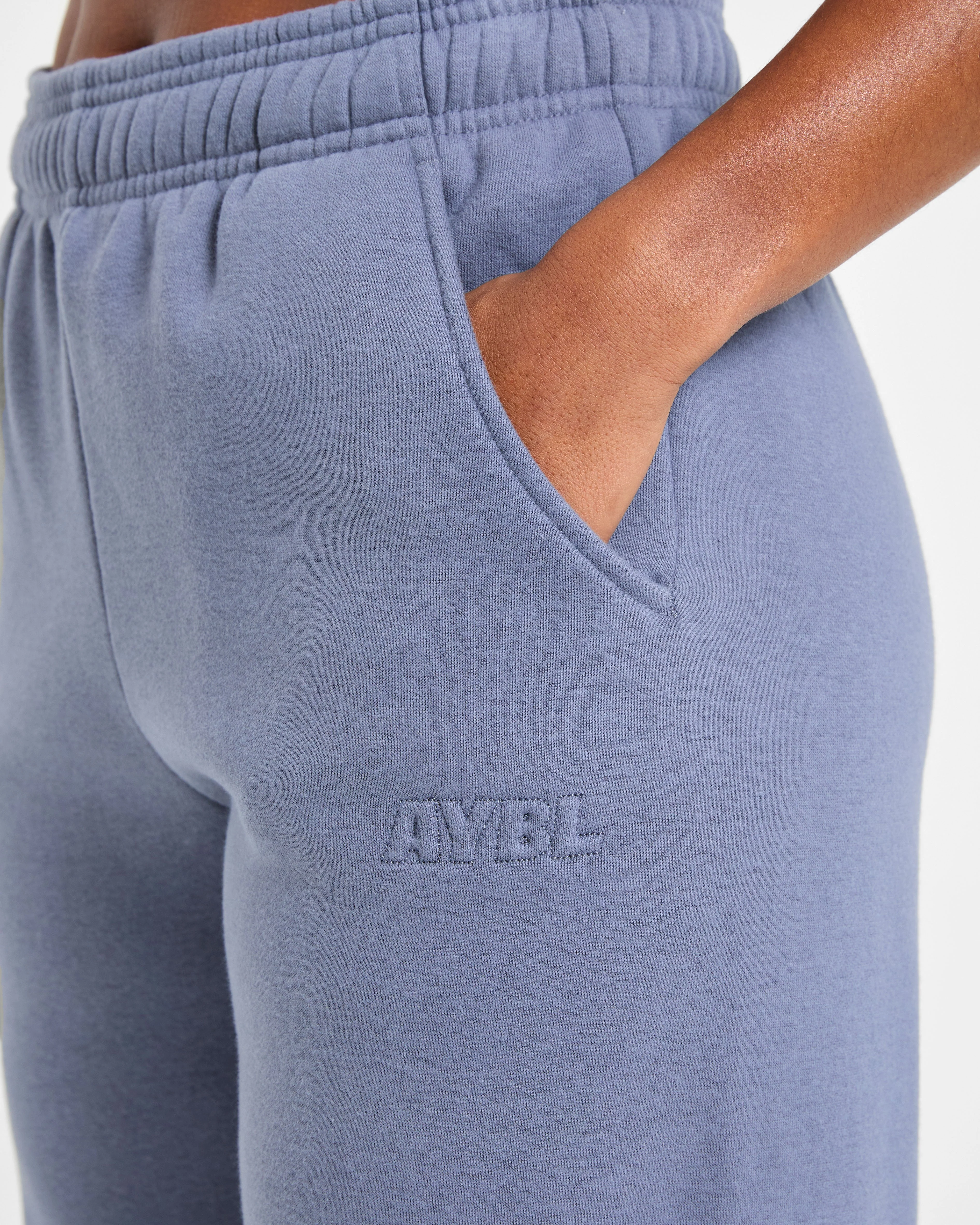 Classic Plush Oversized Joggers - Slate - Image 6