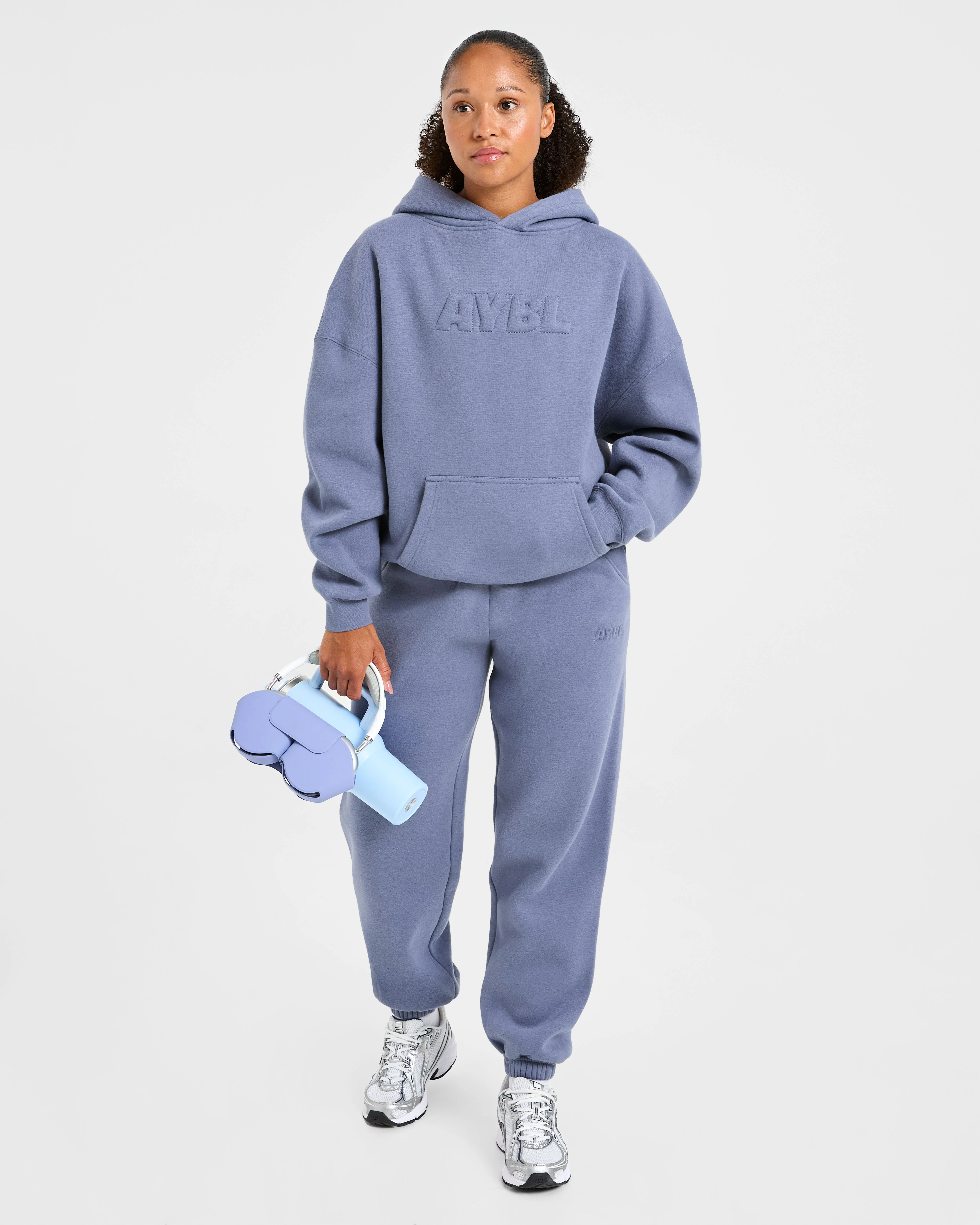 Classic Plush Oversized Joggers - Slate - Image 7