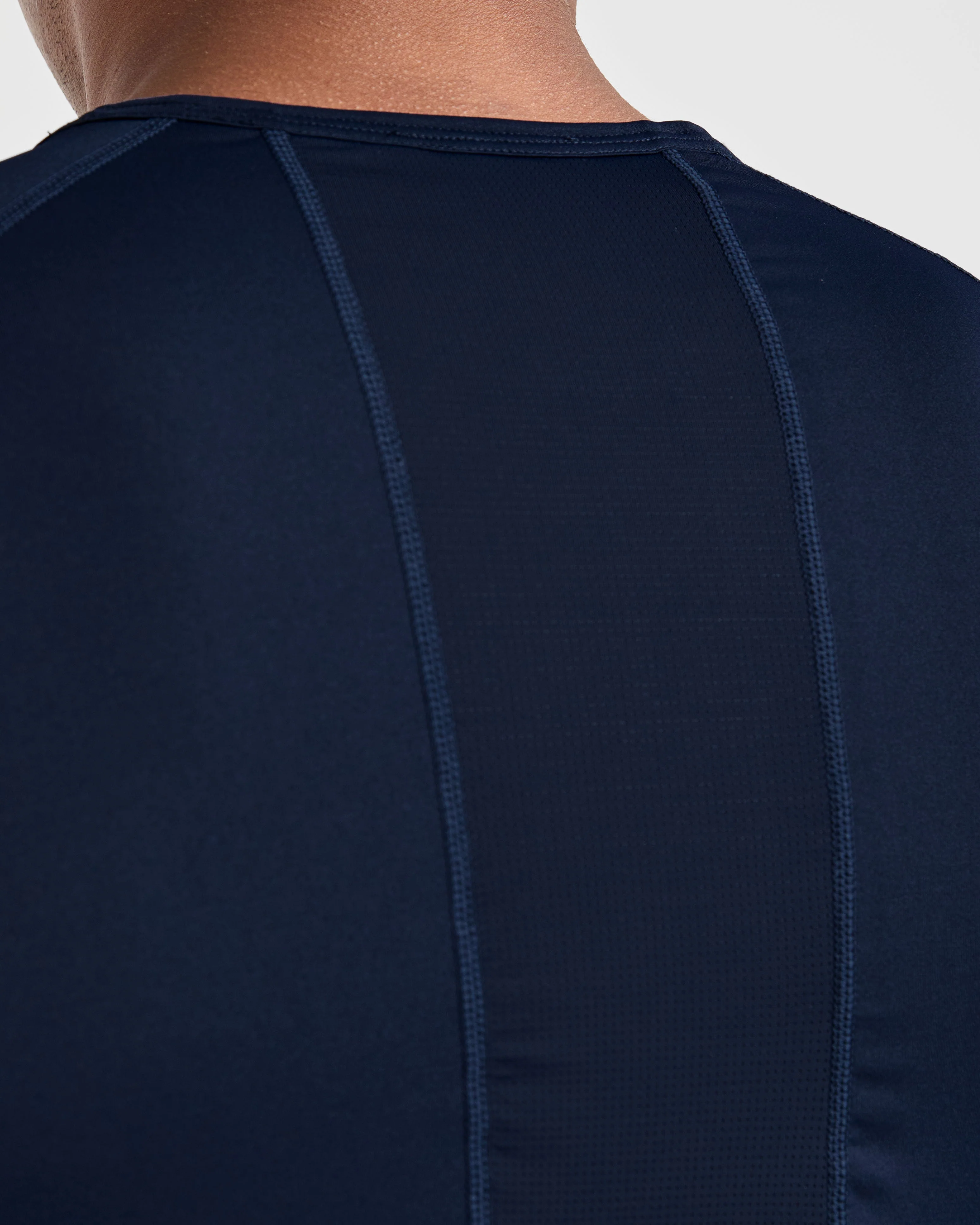 Compression Long Sleeve T Shirt - Navy - Image 6