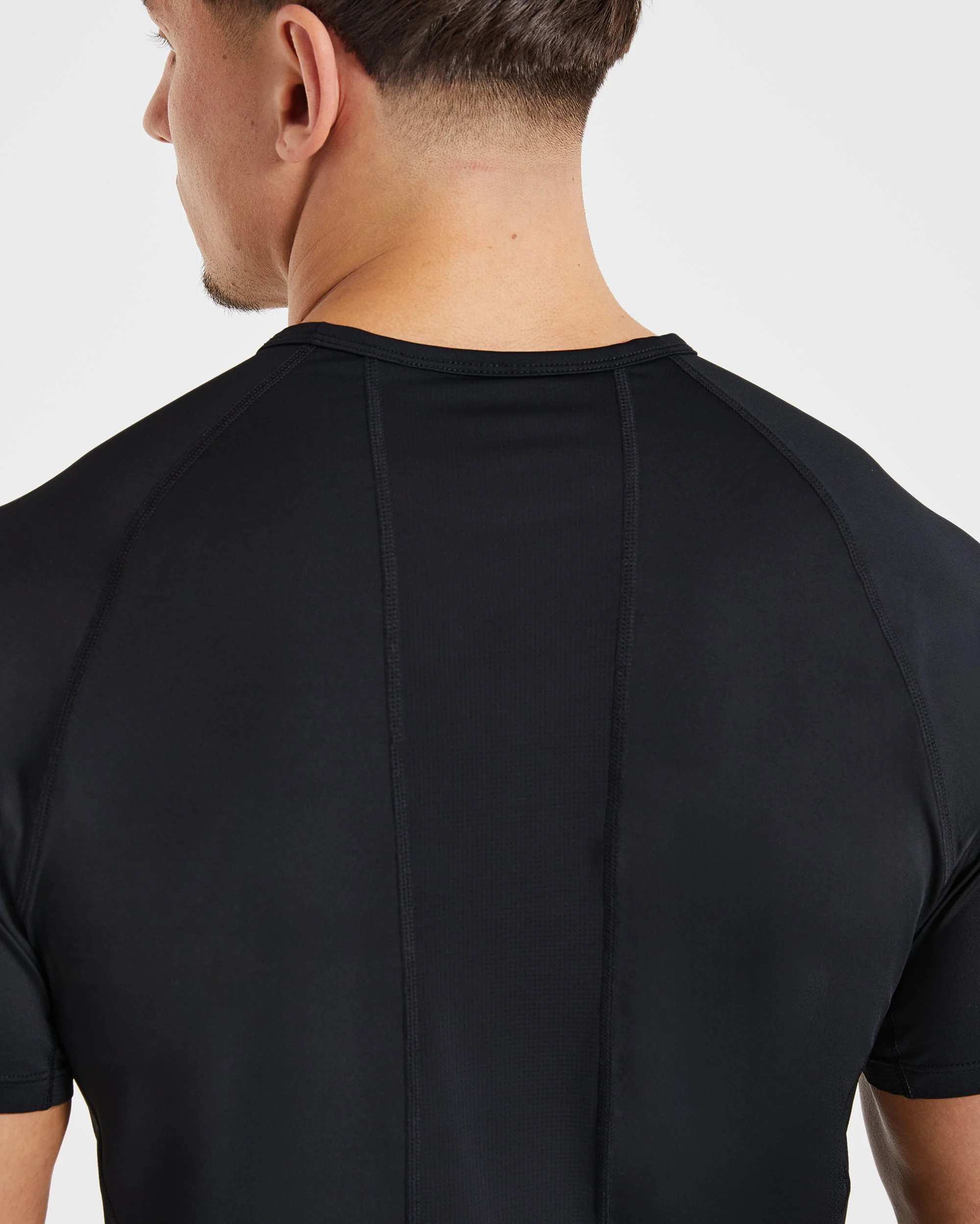 Compression Relaxed T Shirt - Black - Image 6