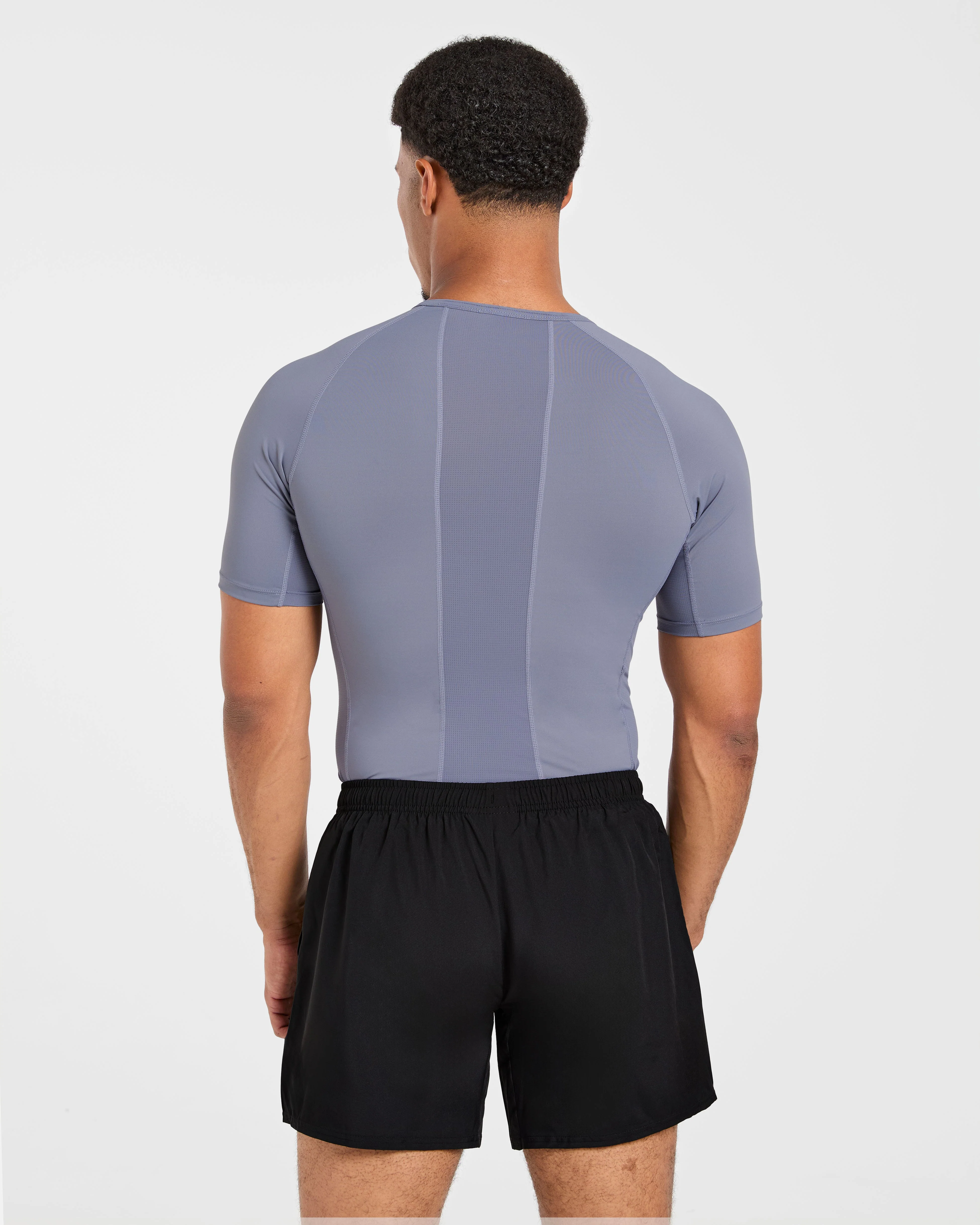 Compression T Shirt - Slate Grey - Image 2