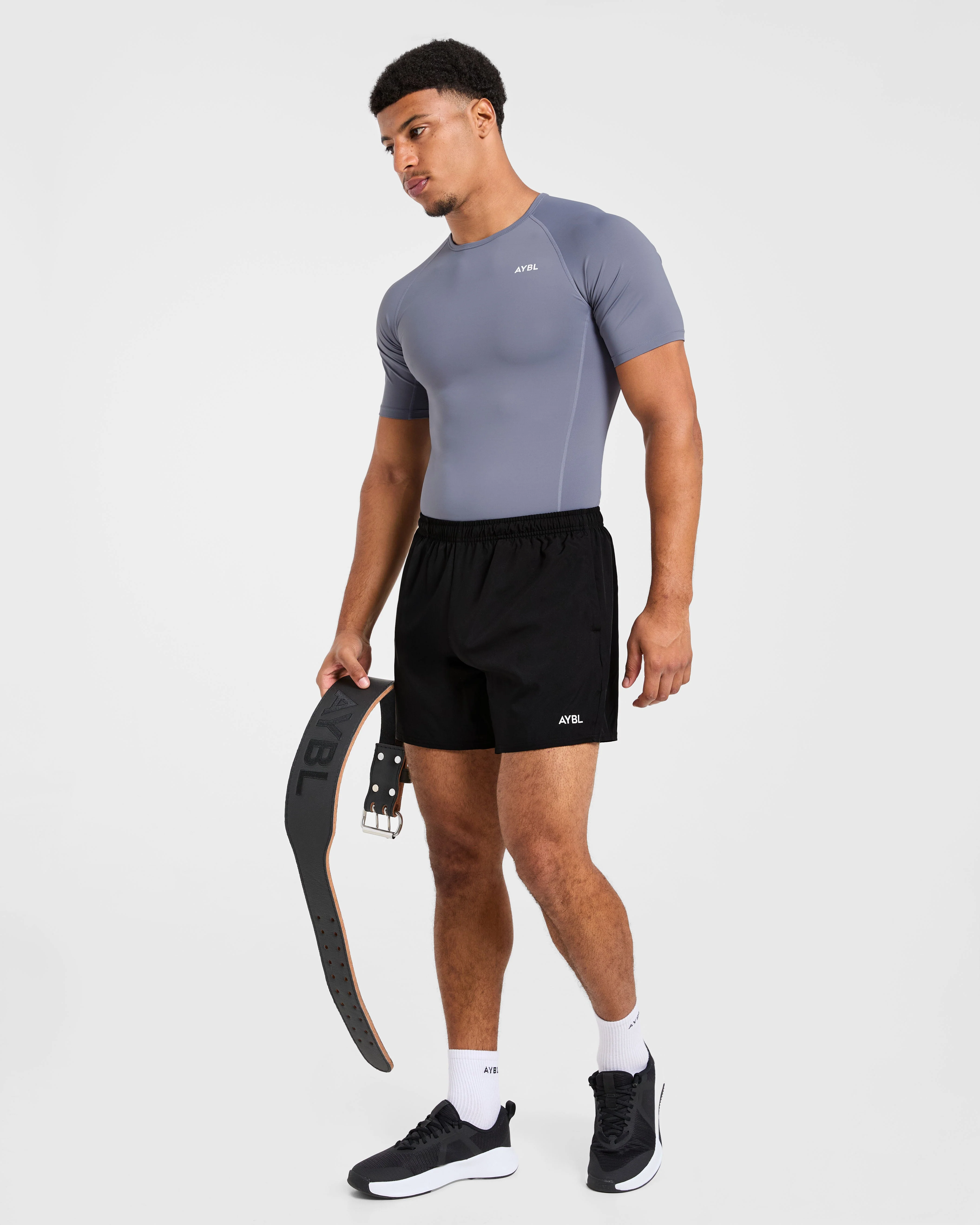 Compression T Shirt - Slate Grey - Image 7