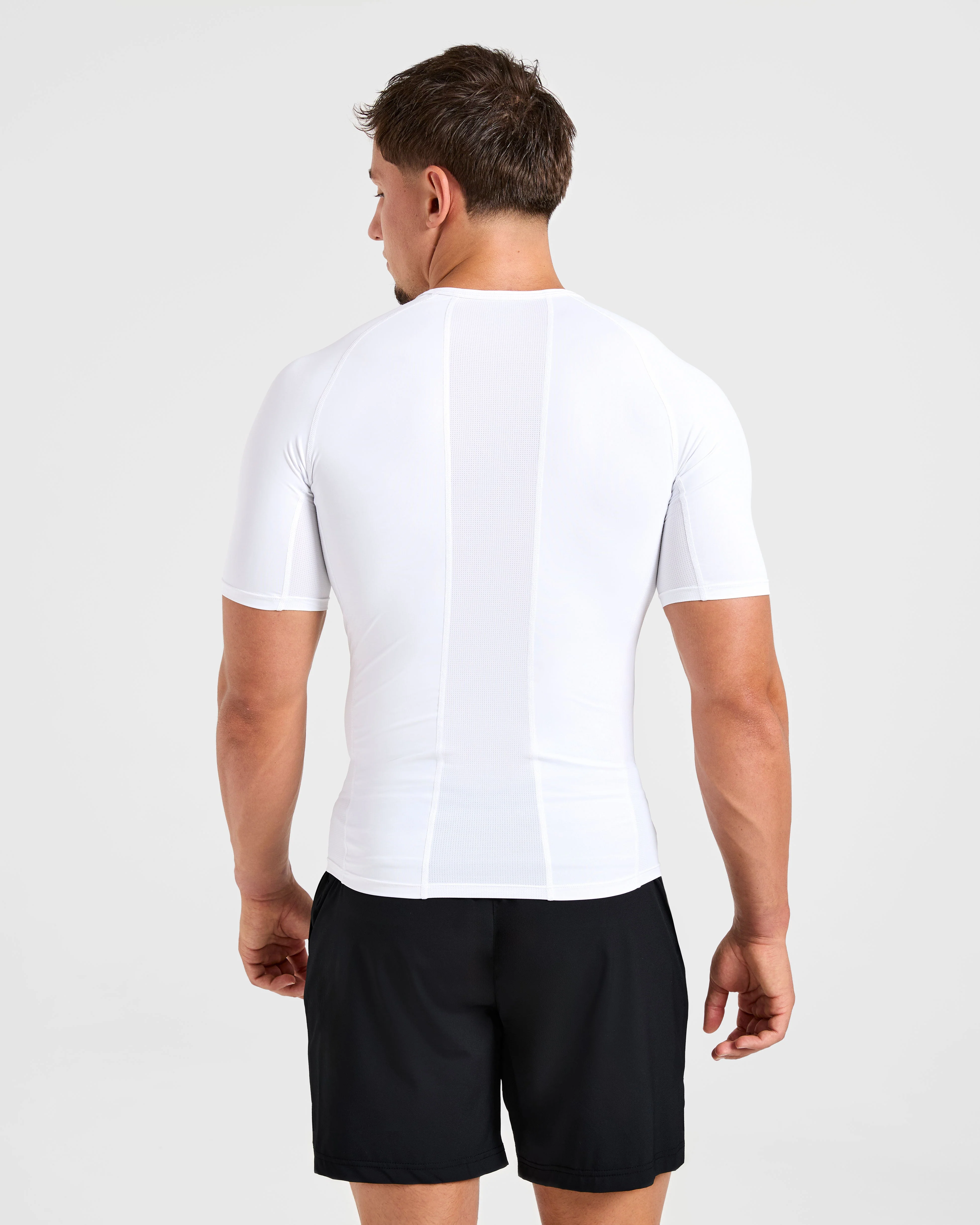 Compression T Shirt - White - Image 2