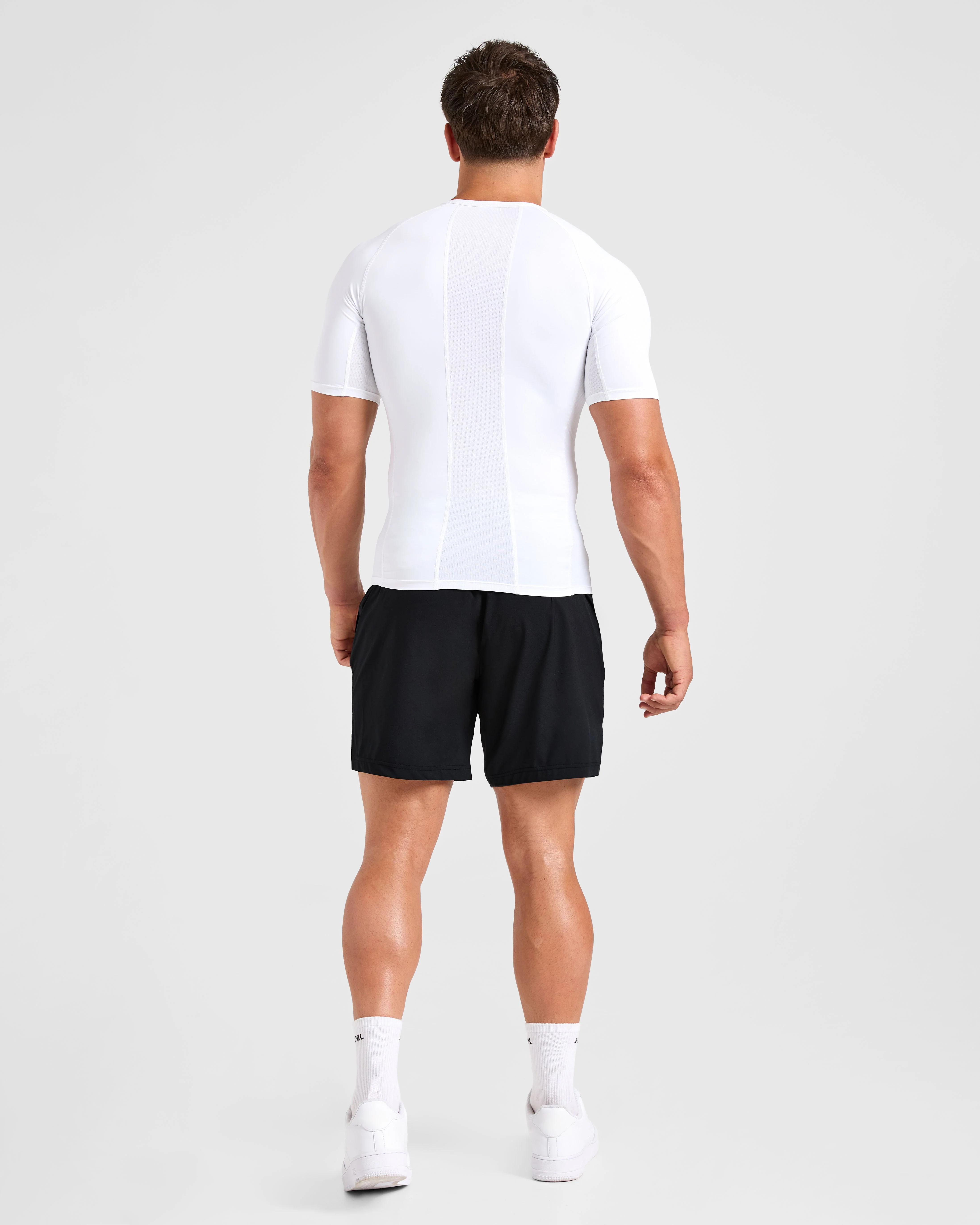 Compression T Shirt - White - Image 4