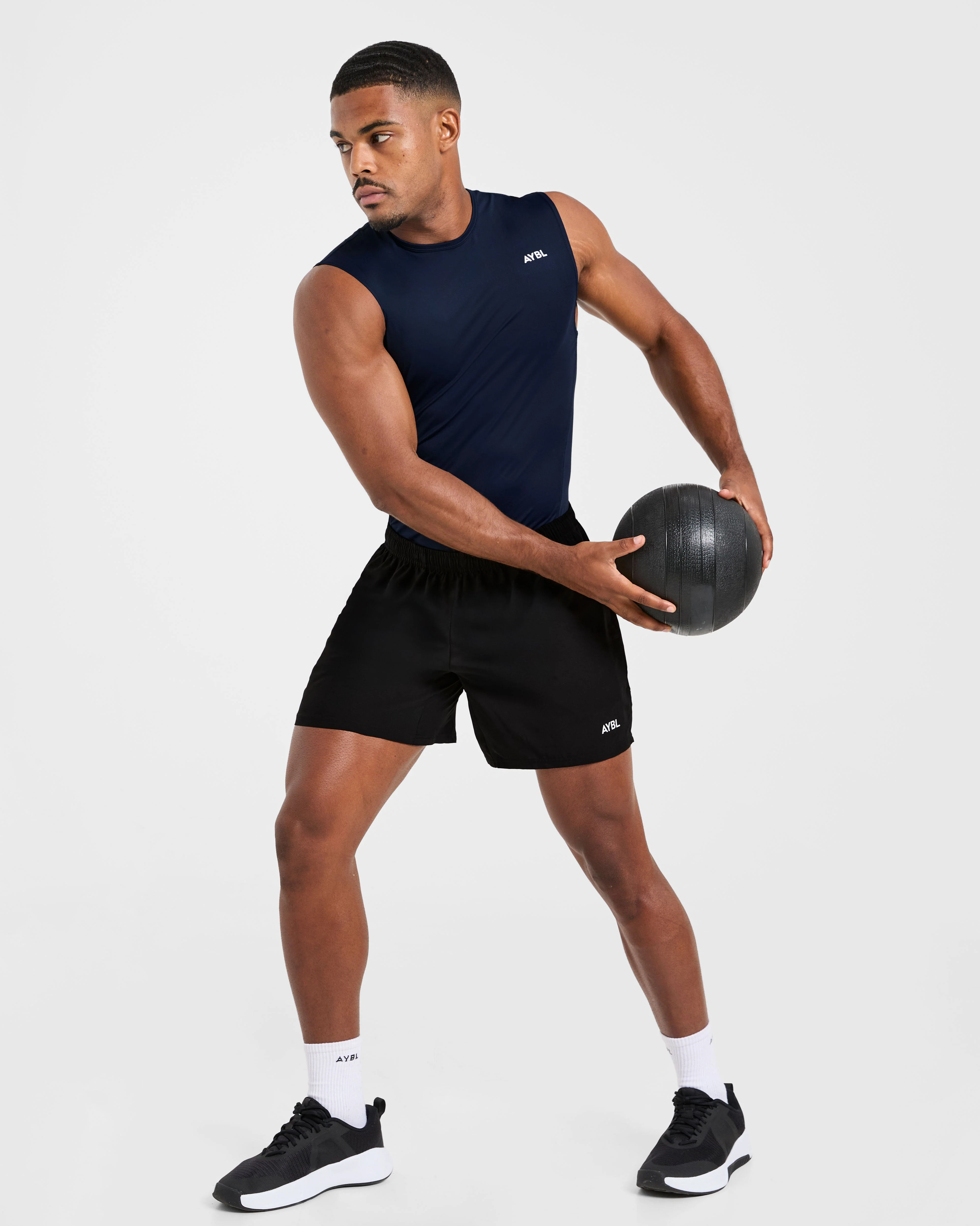 Compression Tank - Navy - Image 7