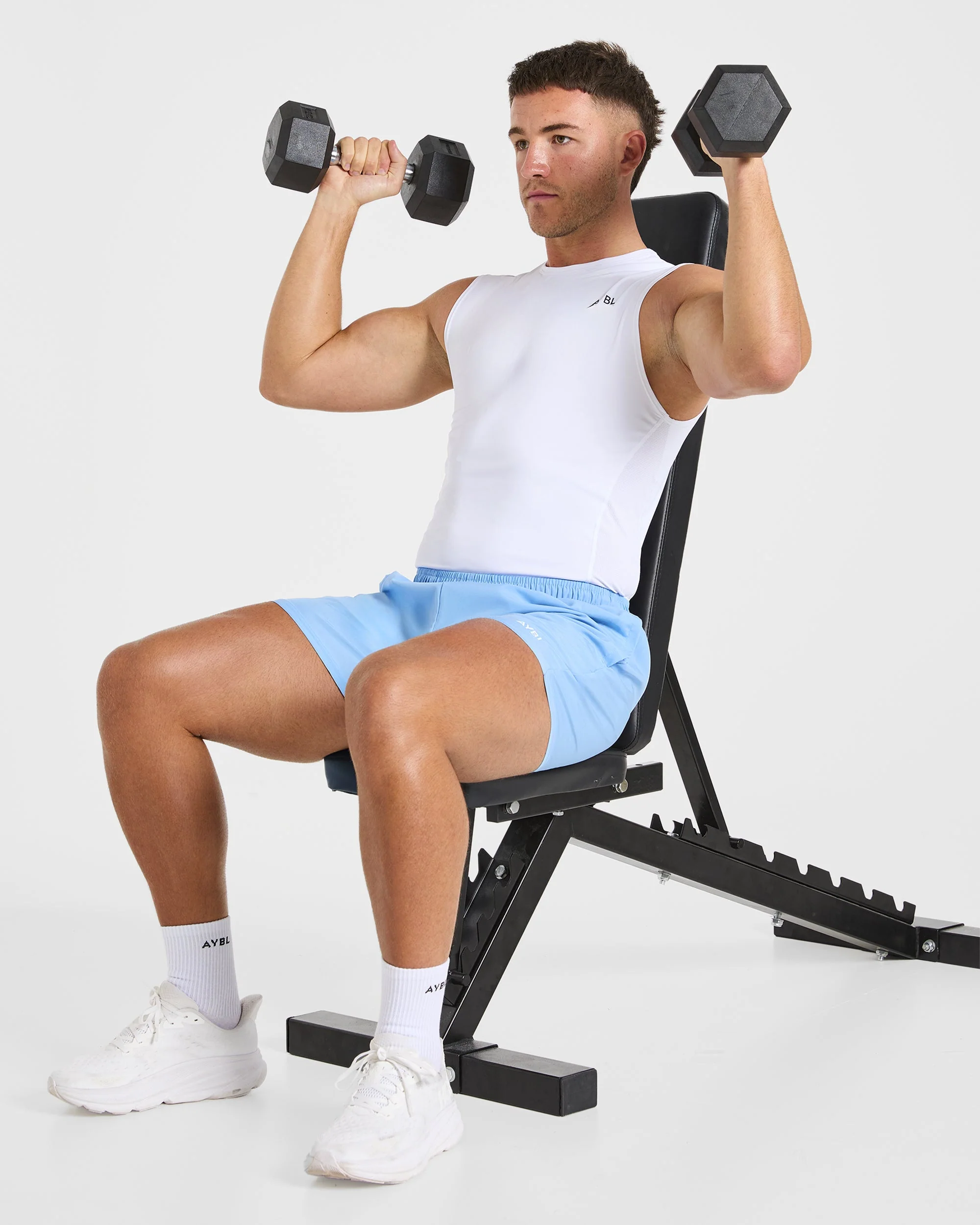 Core 5" Shorts - Air Blue - Image 8