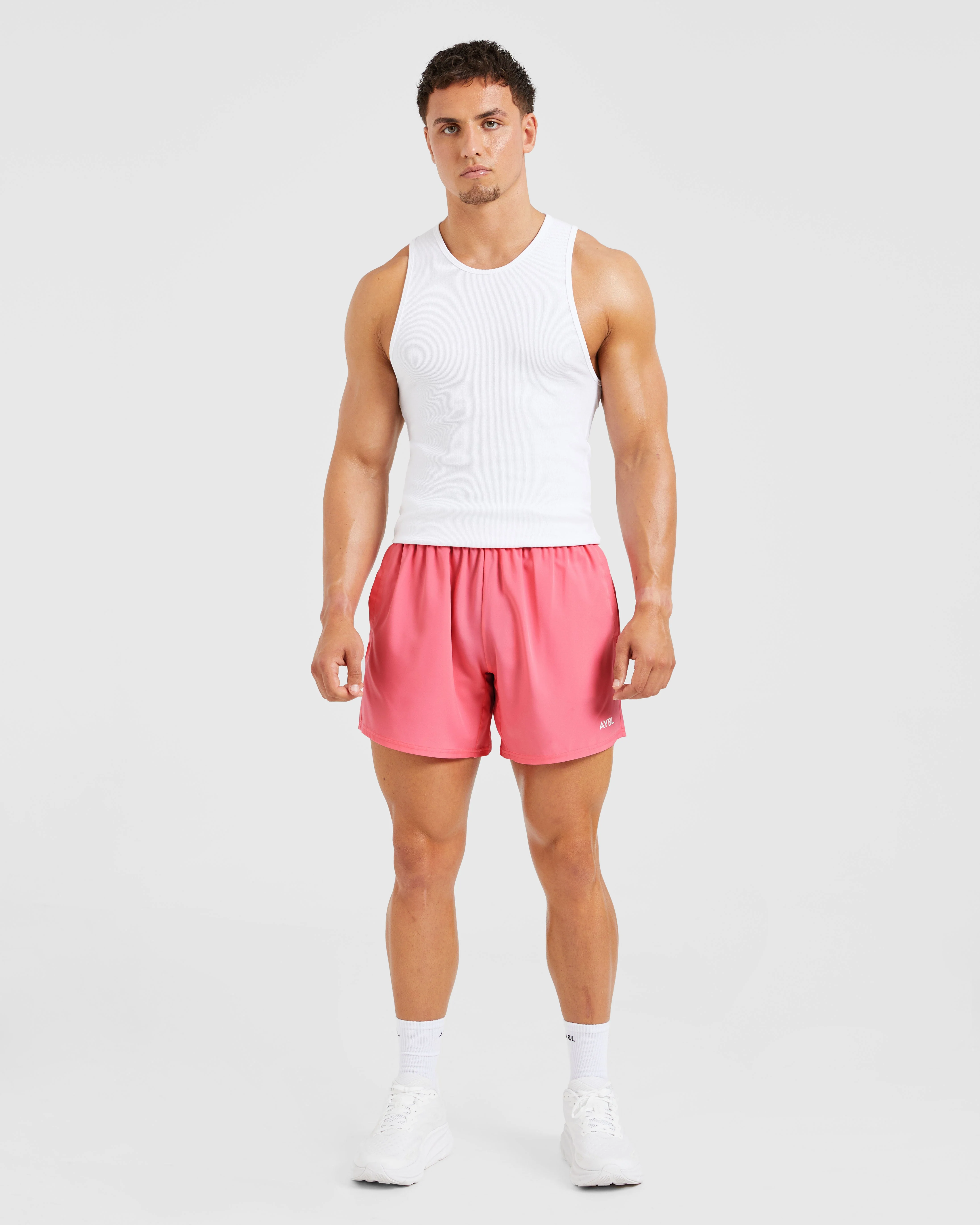 Core 5" Shorts - Coral - Image 3