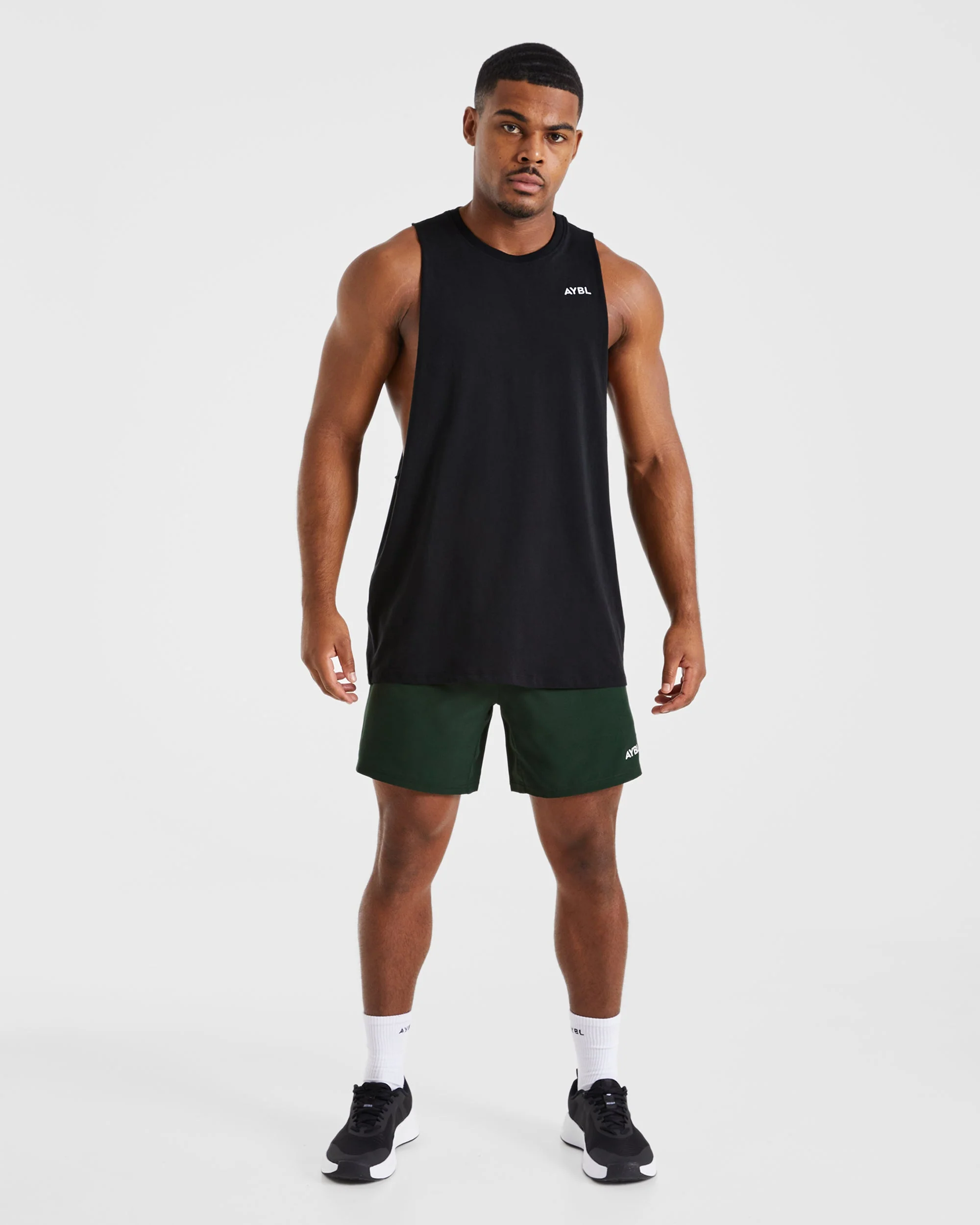 Core 5" Shorts - Forest Green - Image 3